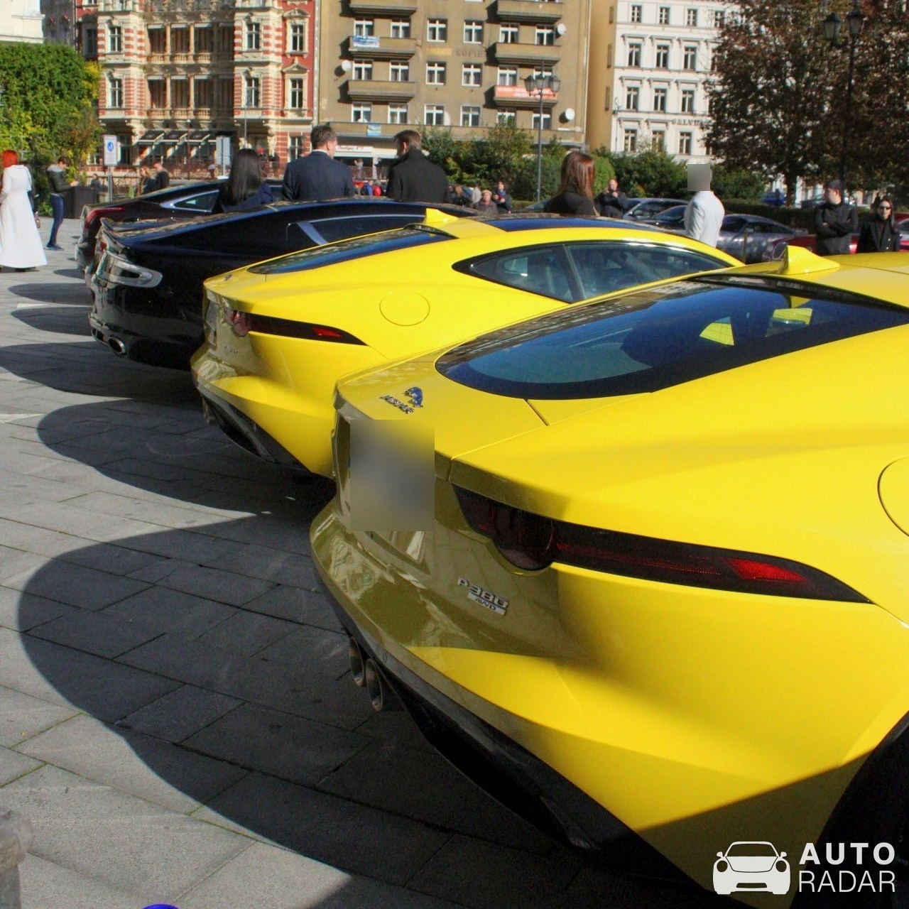 Jaguar F-Type P380 Coupé spotted in Karlovy Vary, Czechia