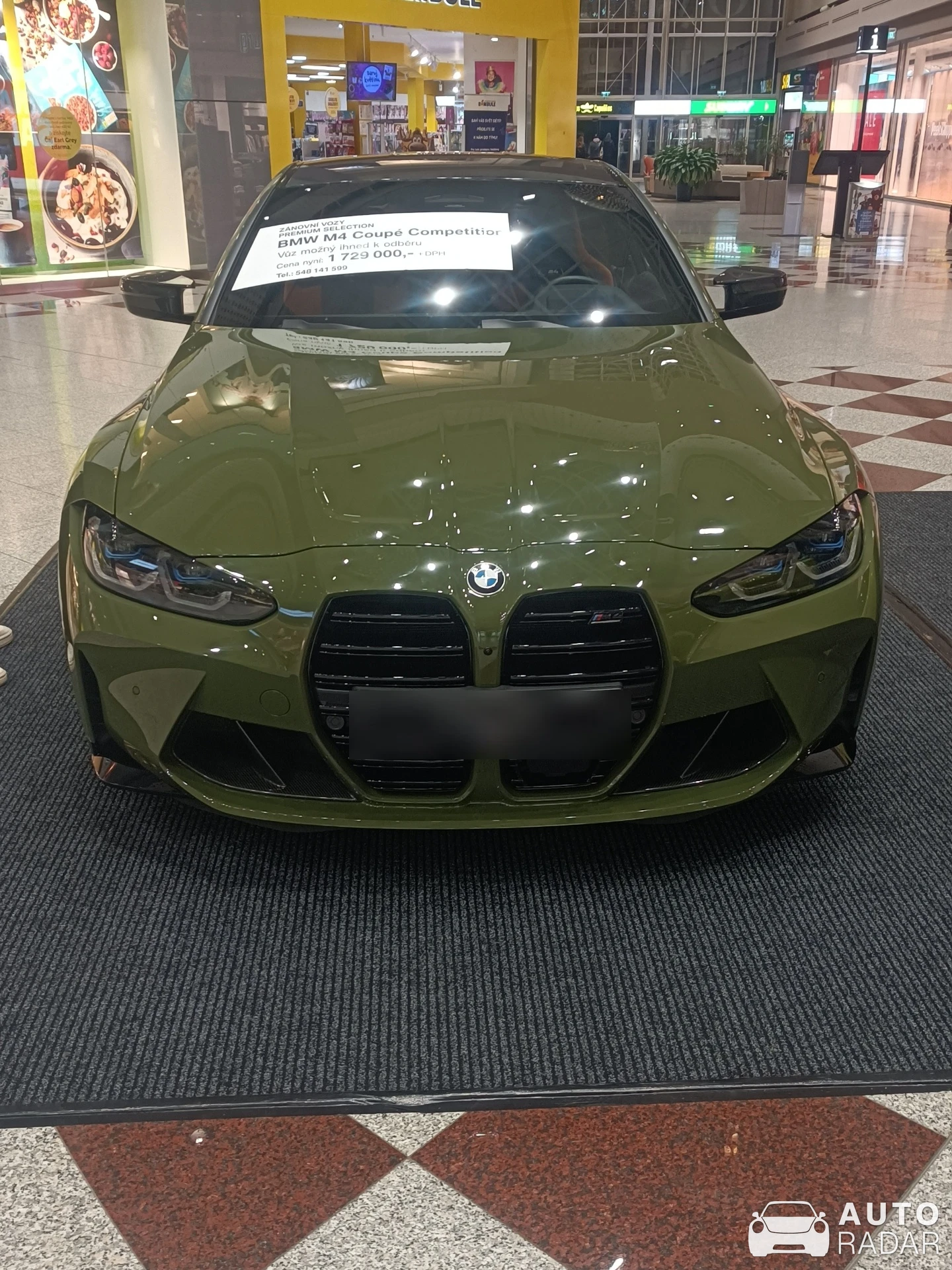 BMW M4 G82 Coupé Competition spotted in Brno-jih, Česko