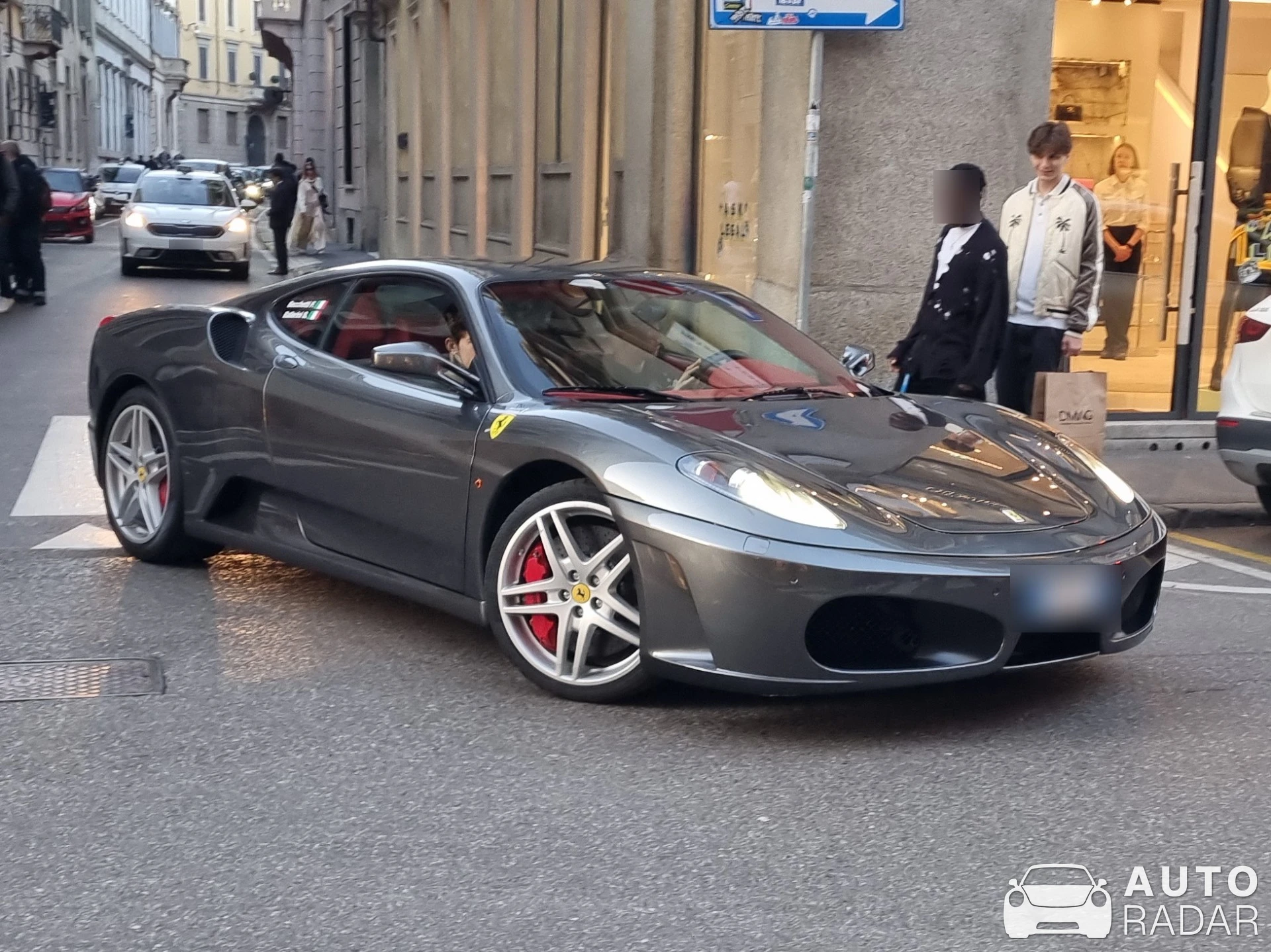 Ferrari F430 spotted in Milano, Italia