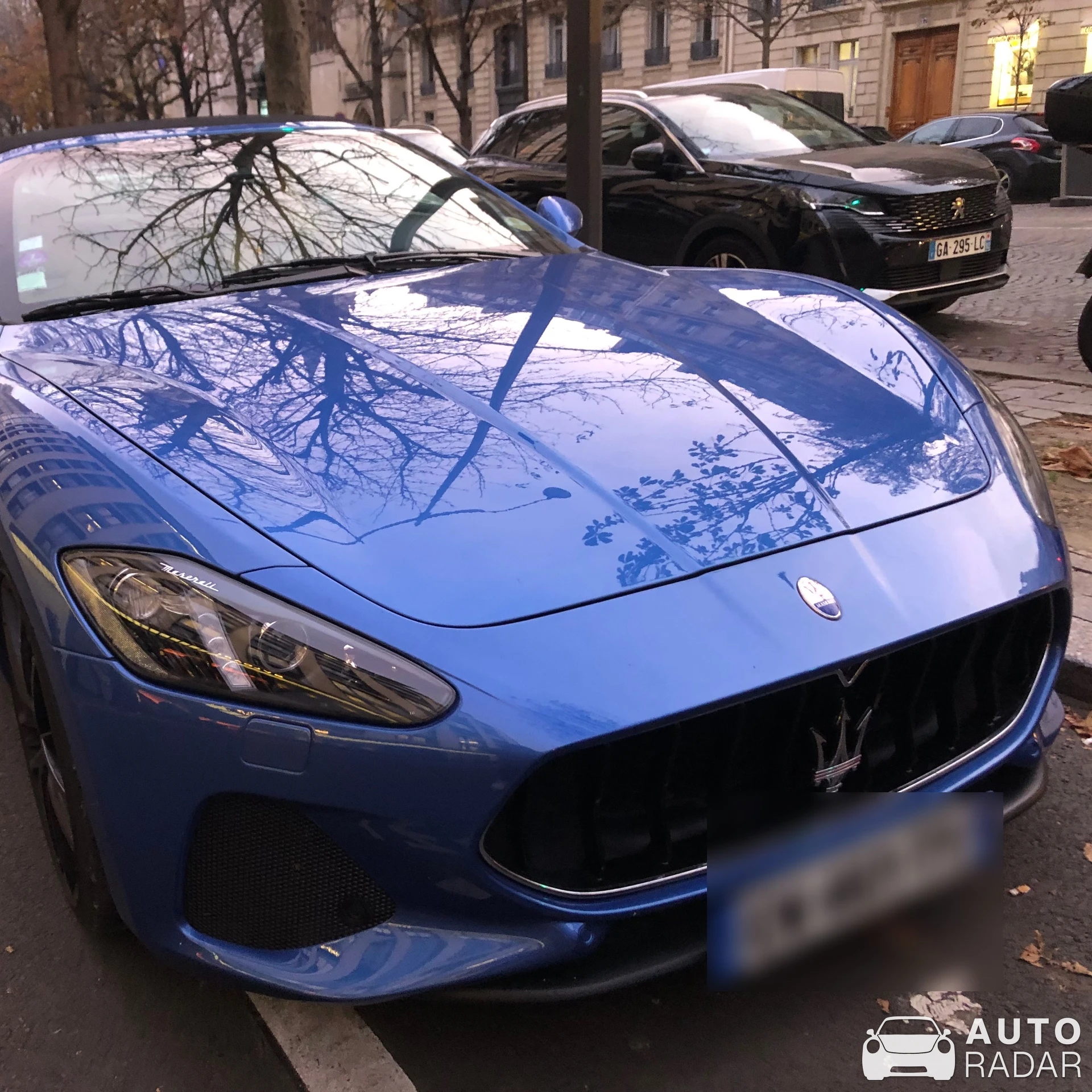 Maserati GranTurismo spotted in Paris, France