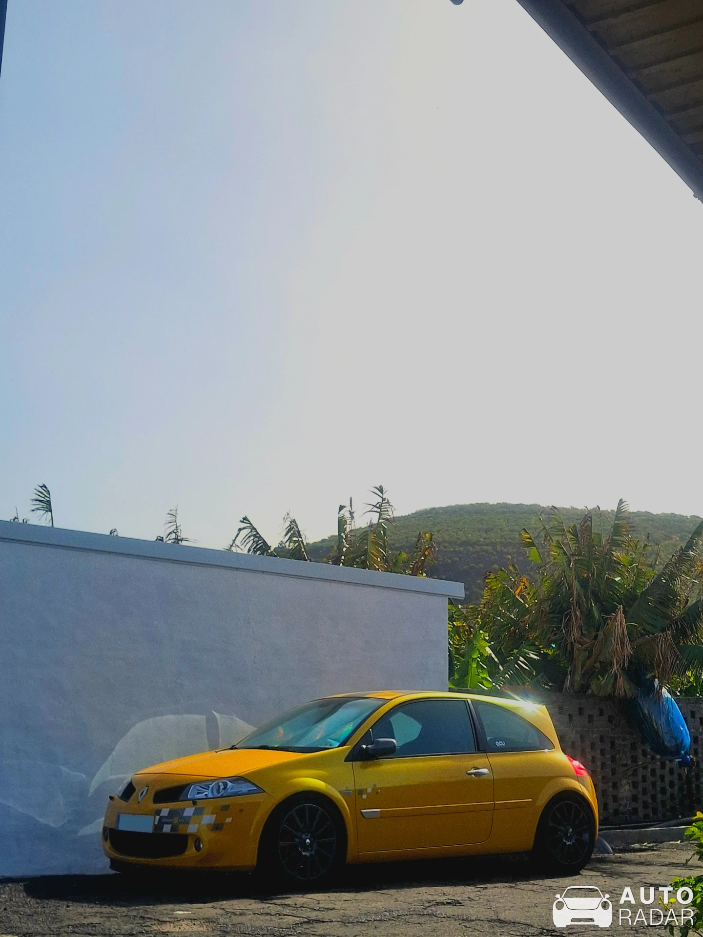 Renault Megane RS F1 Team R26 spotted in Tazacorte