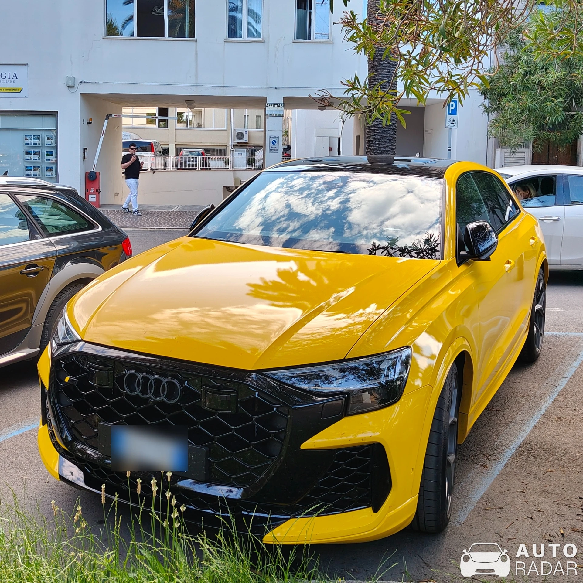 Audi RS Q8 spotted in San Benedetto del Tronto