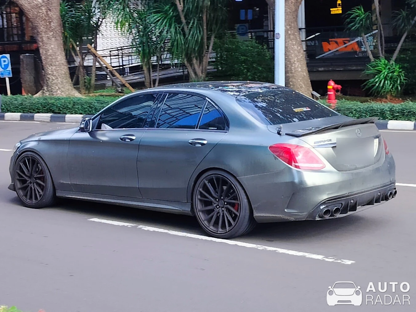 Mercedes-AMG C 63 S W205 spotted in Kota Jakarta Selatan, Indonesia