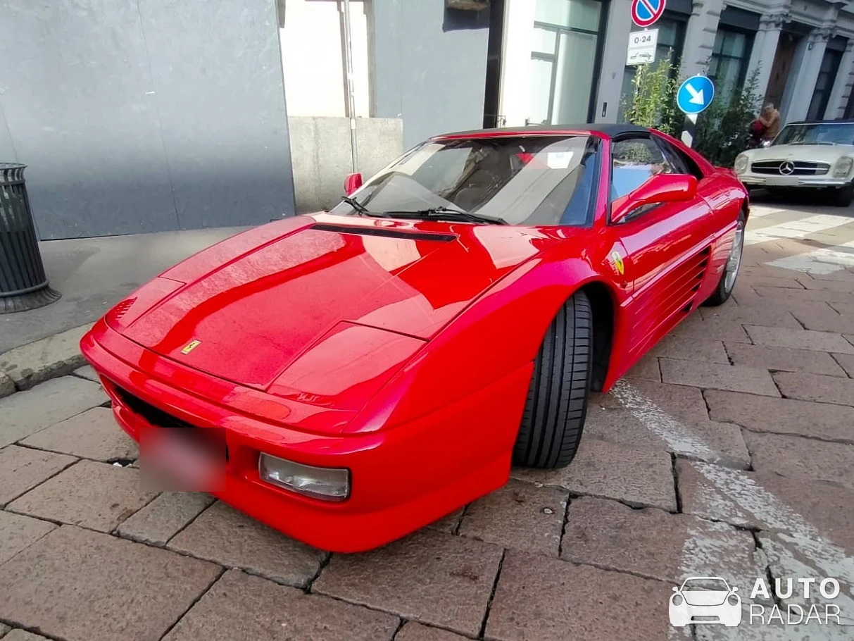 Ferrari 348 TS spotted in Milano, Italy