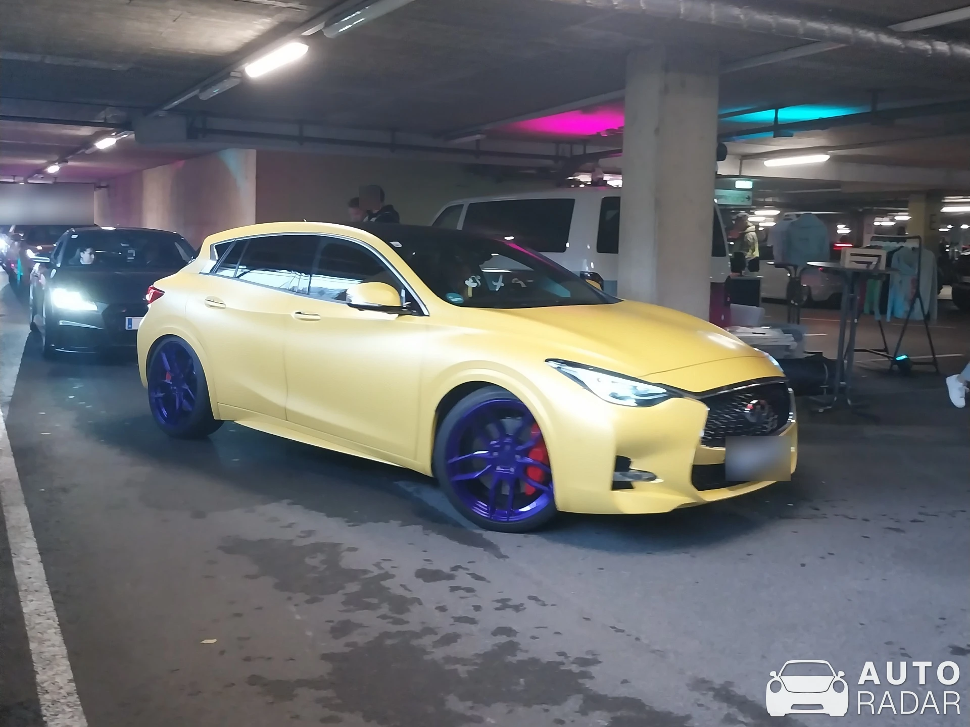 Infiniti Q30 spotted in Graz