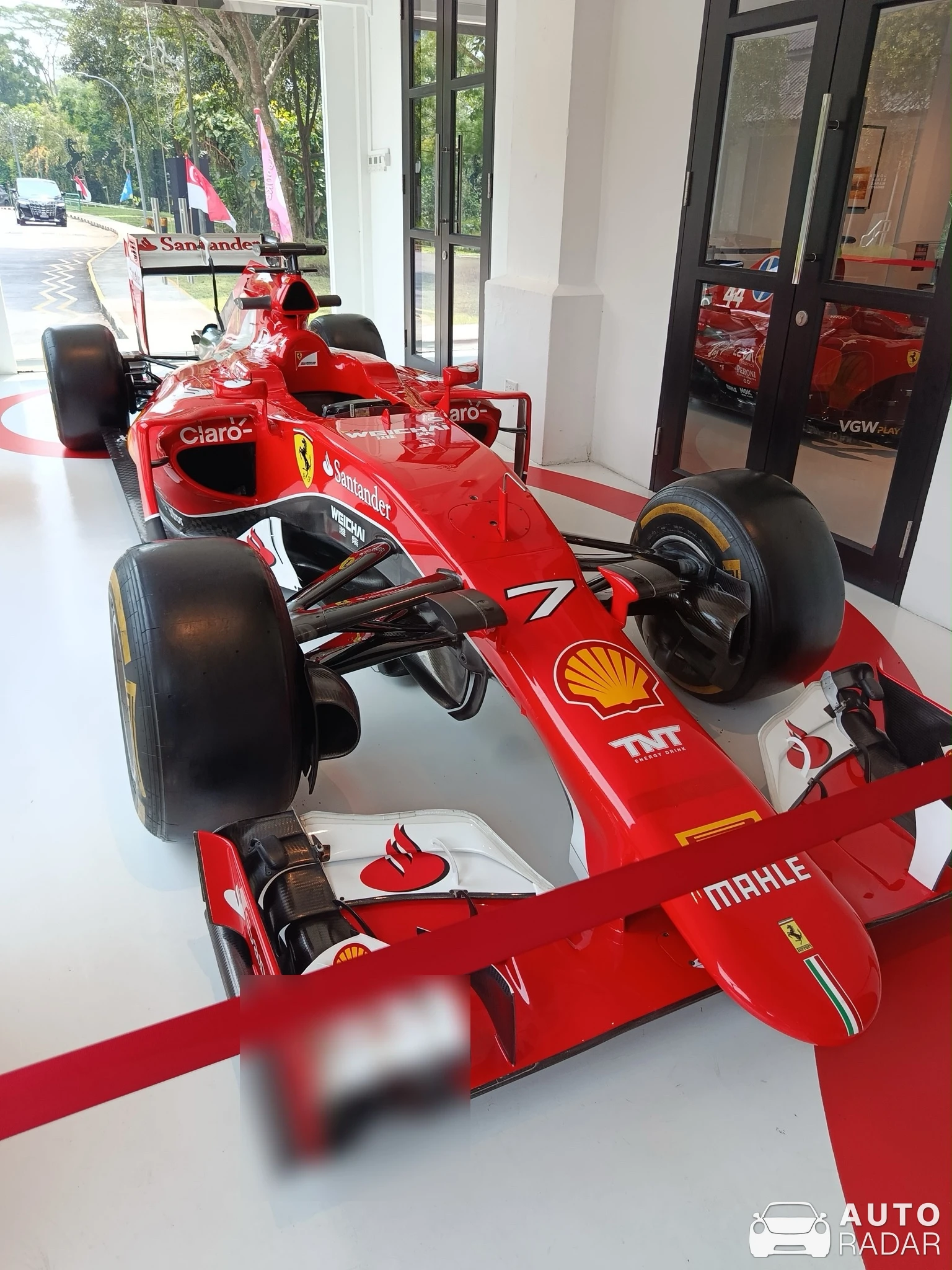 Ferrari SF15-T spotted in Singapore