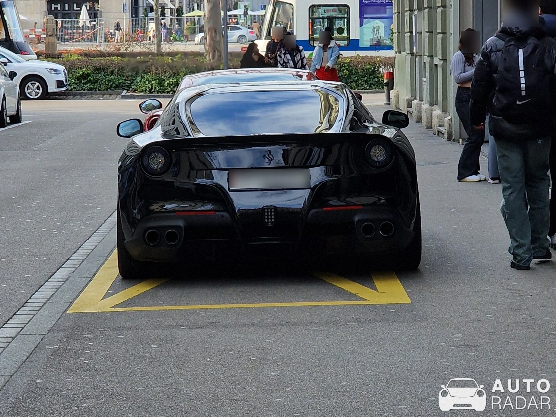 Ferrari F12berlinetta spotted in Zürich, Switzerland