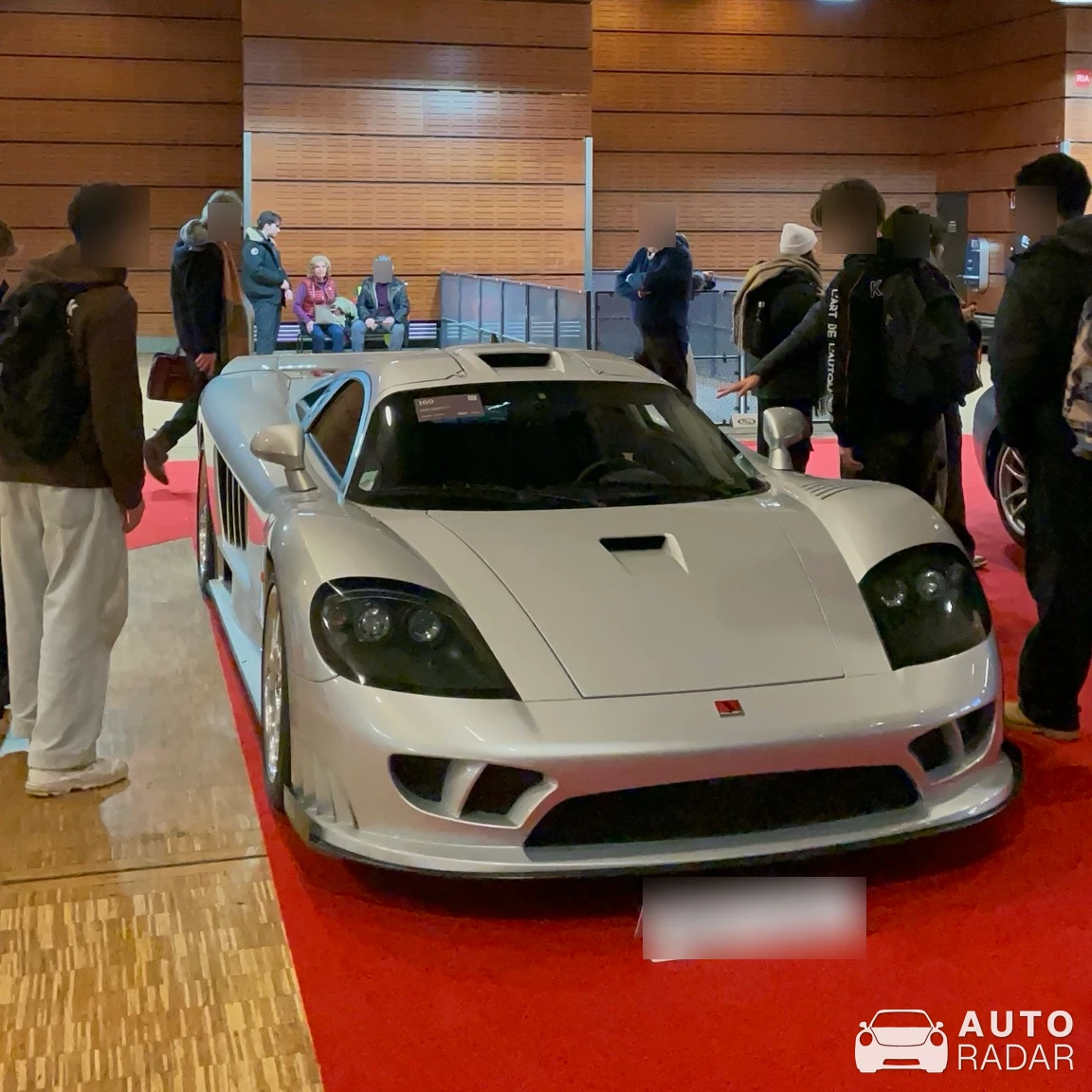 Saleen S7R spotted in Paris