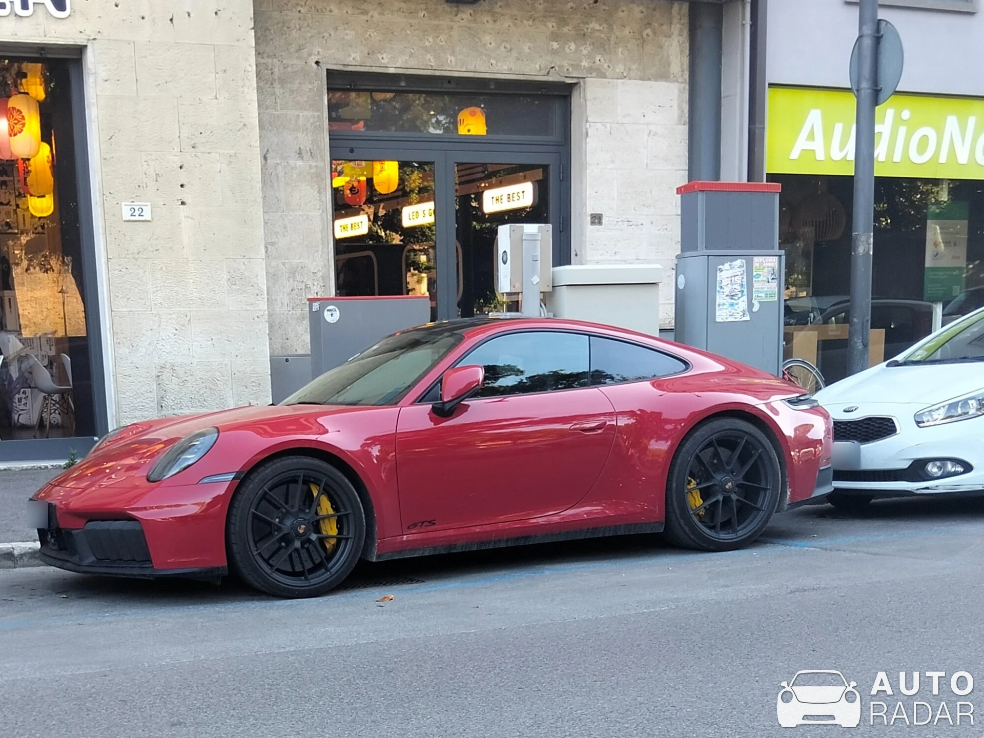 Porsche 992 Carrera GTS MkI spotted in Grosseto