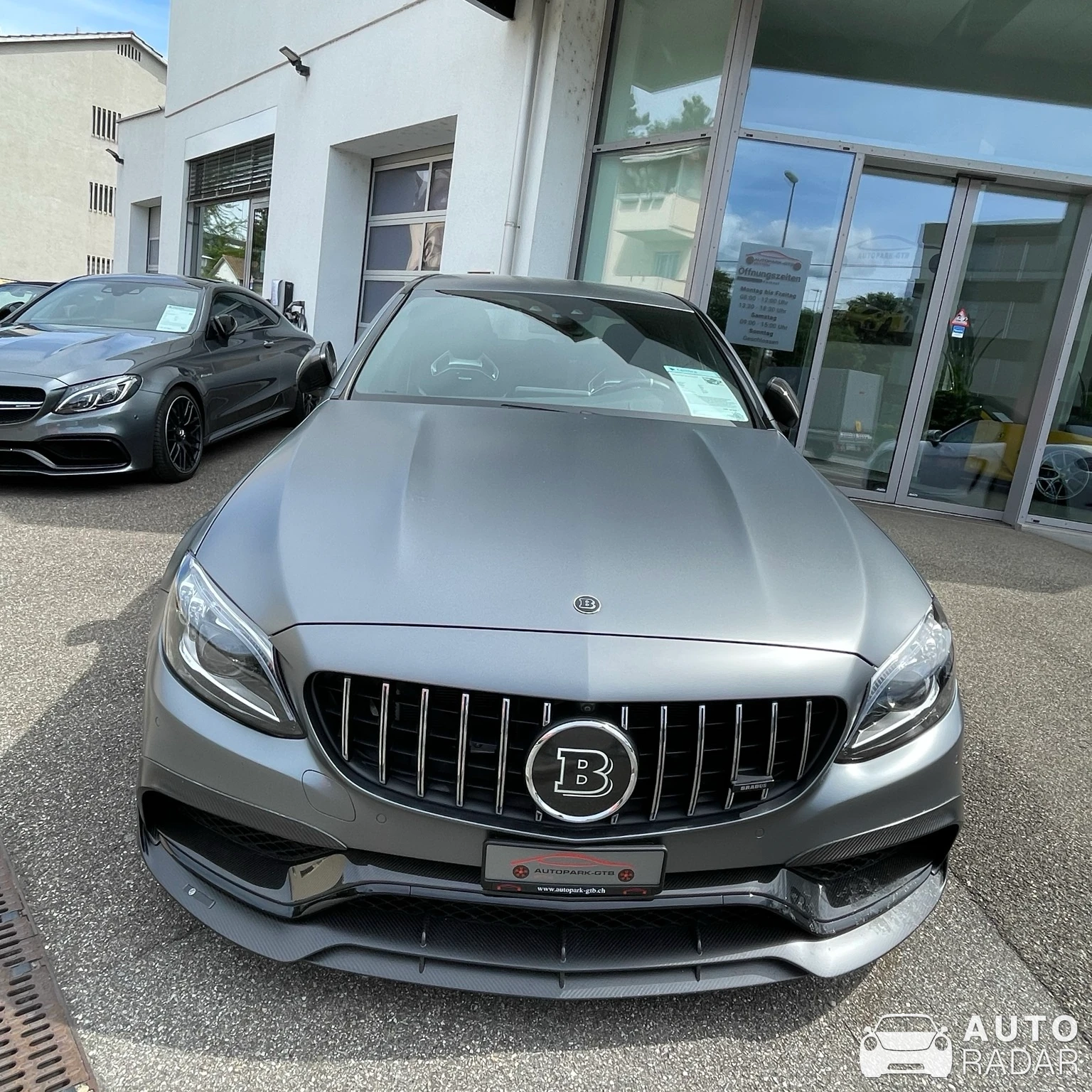 Mercedes-AMG Brabus C 63 S W205 spotted in Muttenz