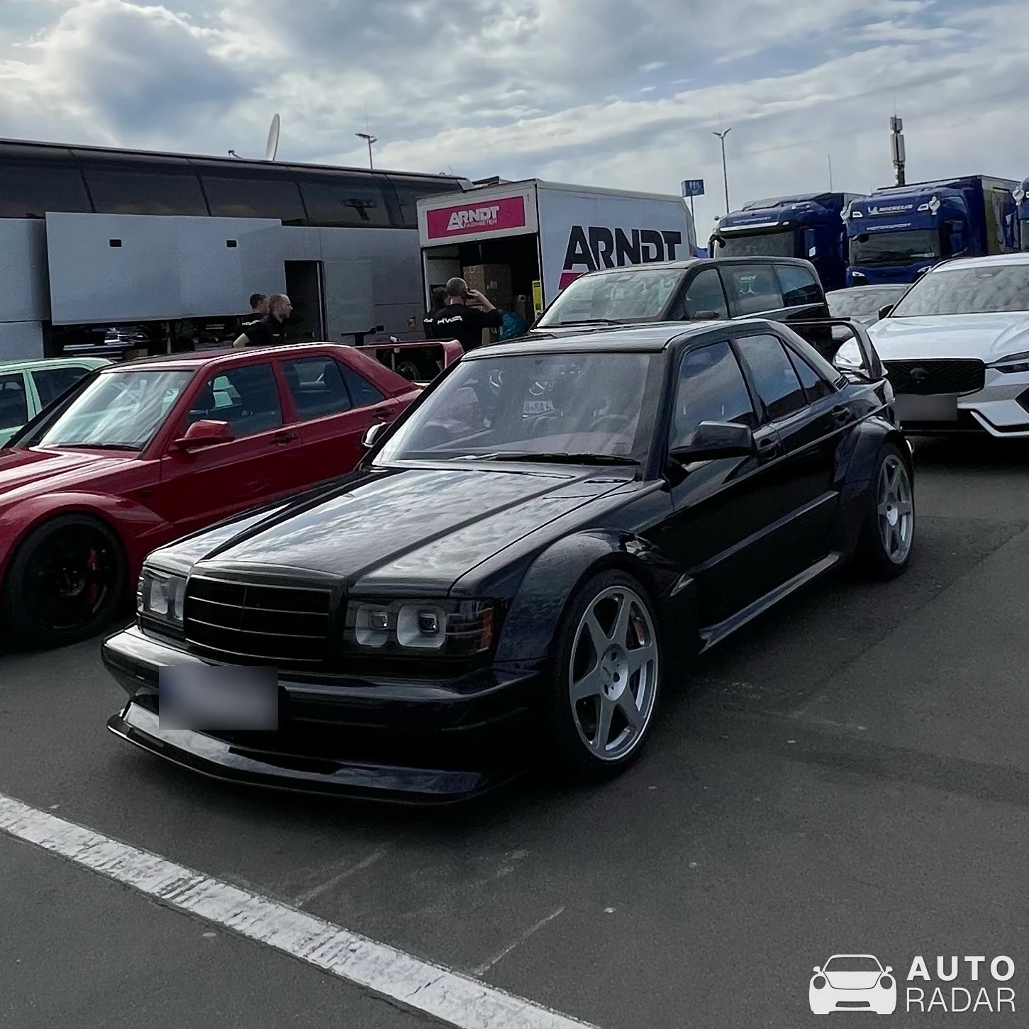 HWA Evo spotted in Nürburg