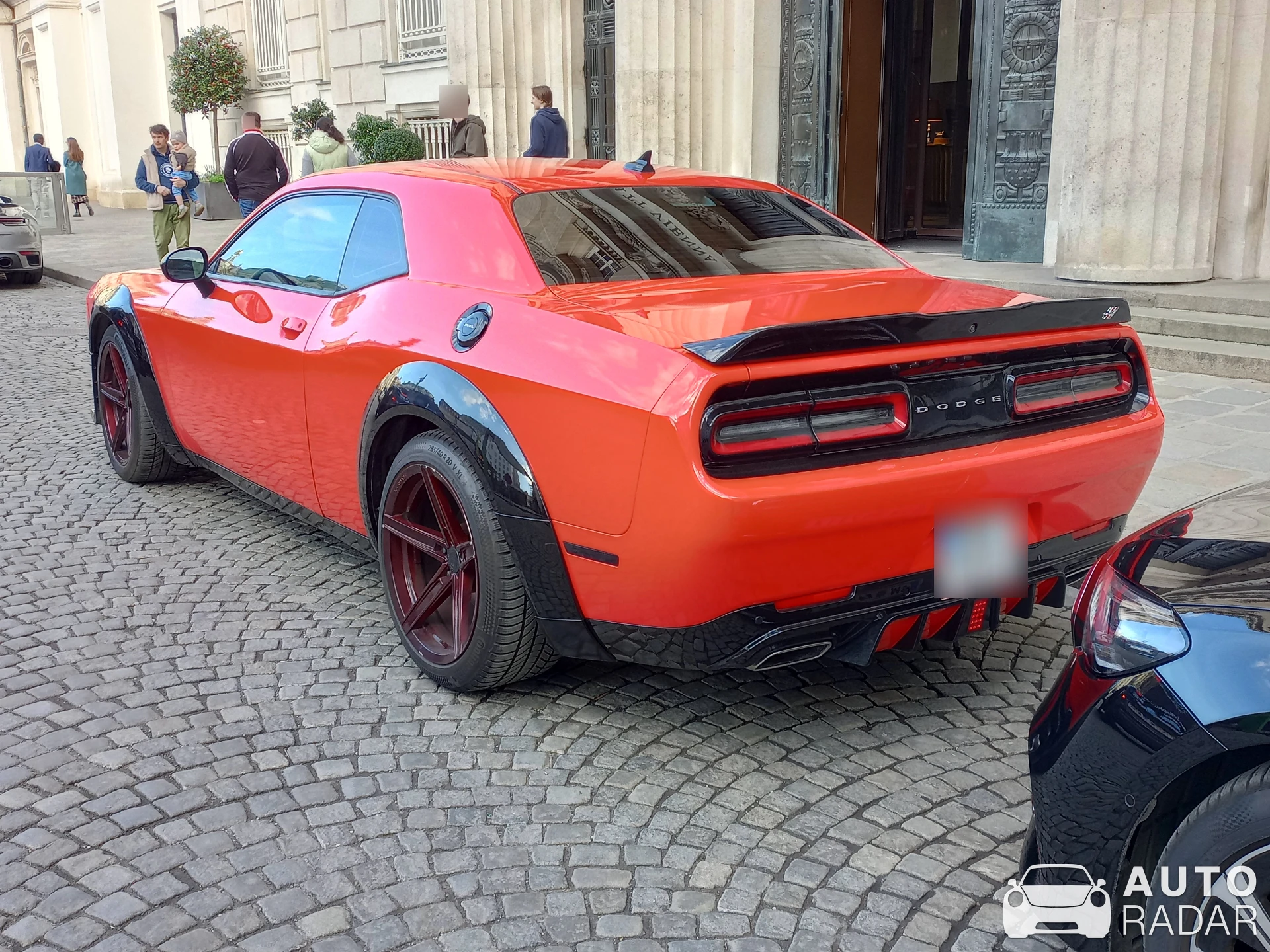 Dodge Challenger GT spotted in Vienna