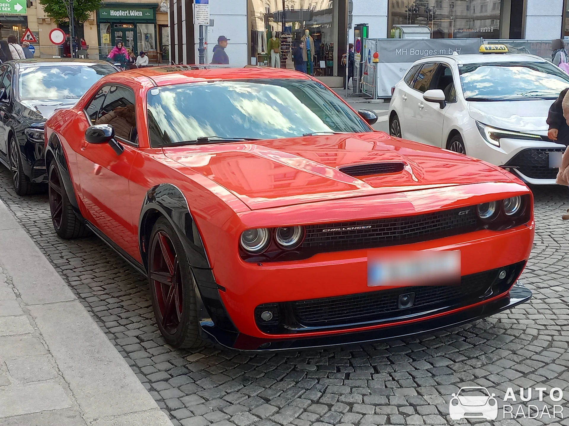 Dodge Challenger GT spotted in Vienna, Austria