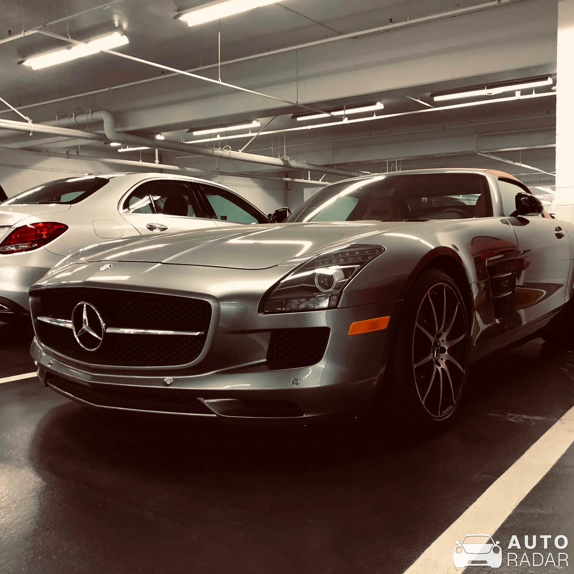 Mercedes-Benz SLS AMG spotted in Beverly Hills, United States