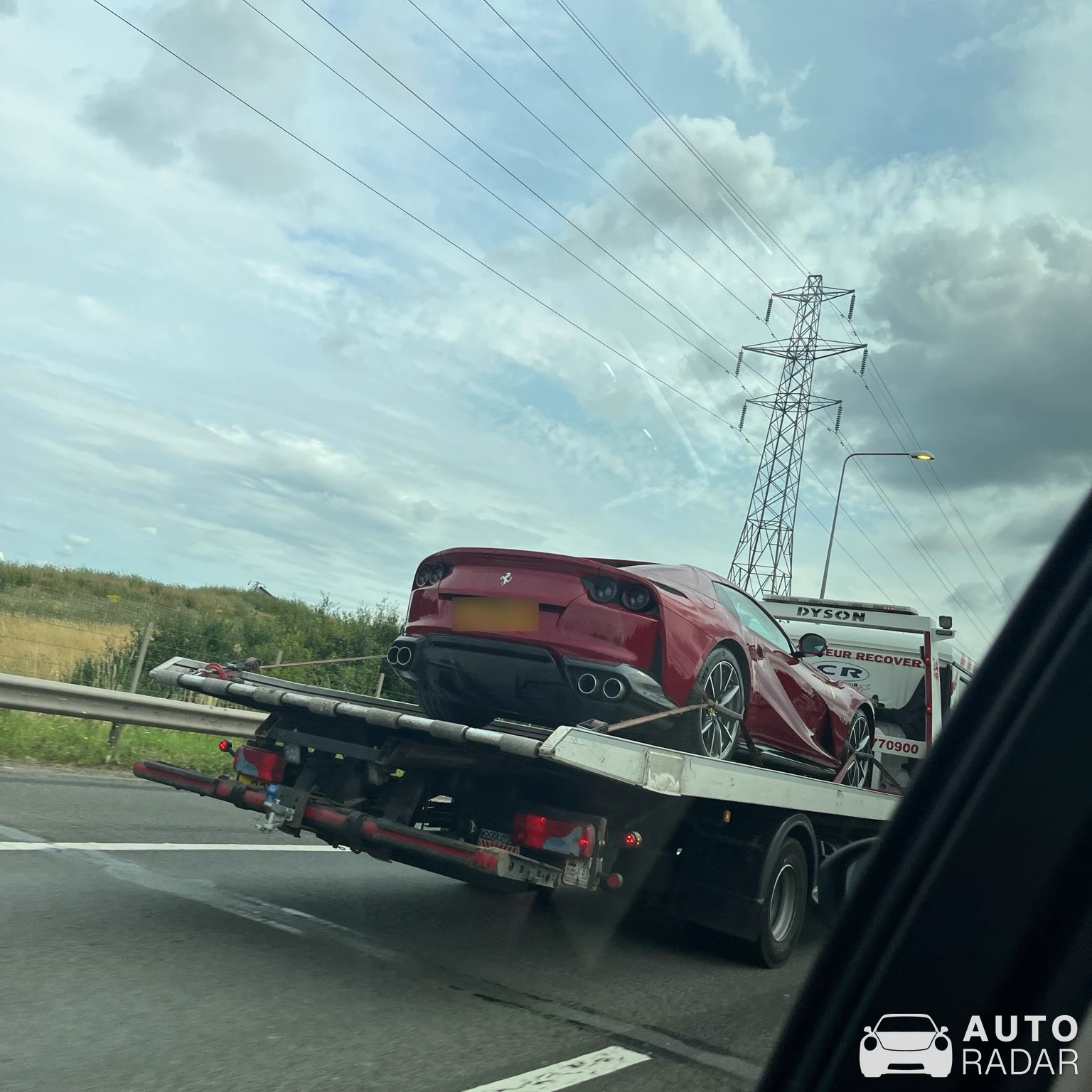 Ferrari 812 Superfast spotted in York