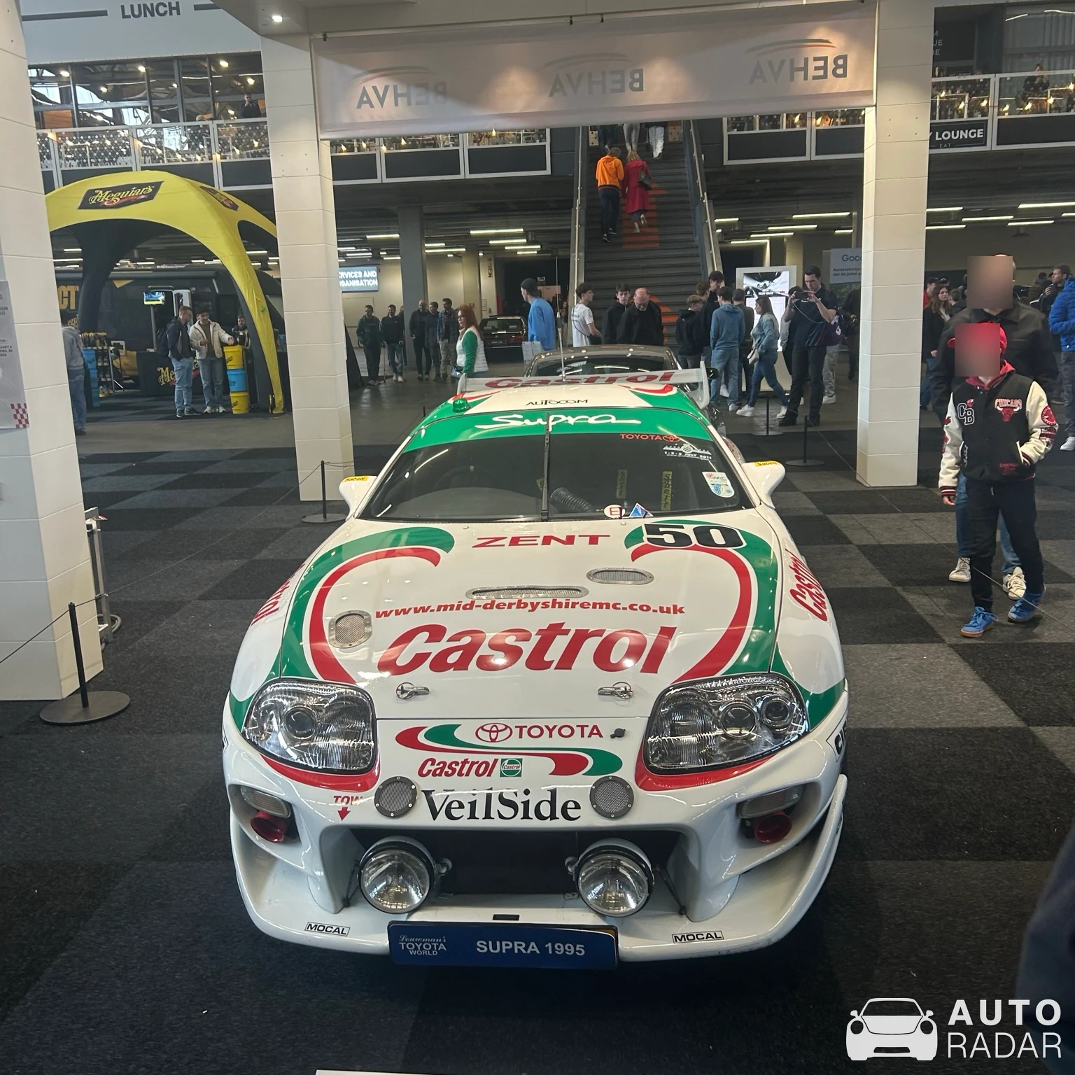 Toyota Castrol TOM‘s Supra GT spotted in Gent