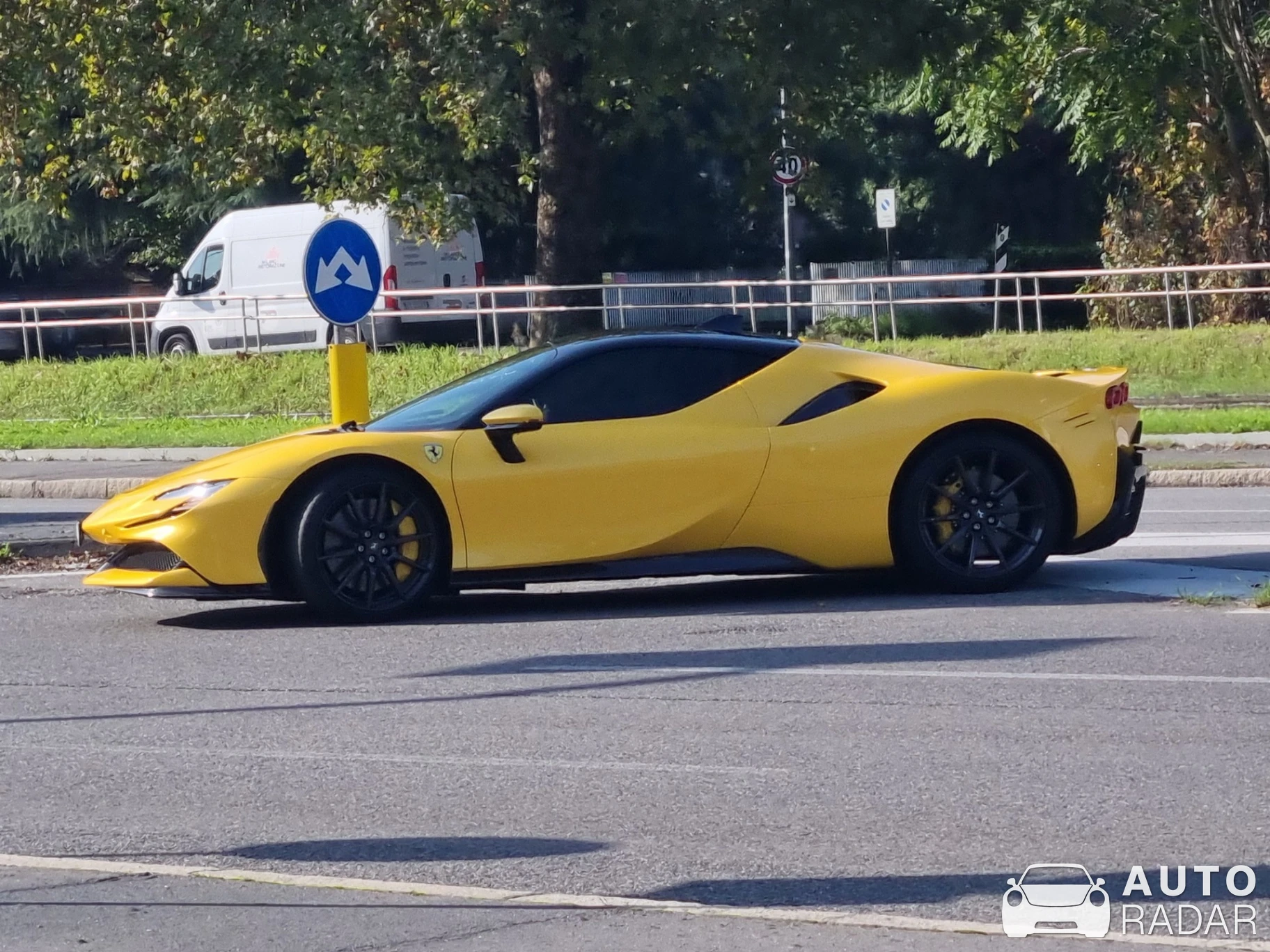 Ferrari SF90 Stradale spotted in Città metropolitana di Milano, Italia