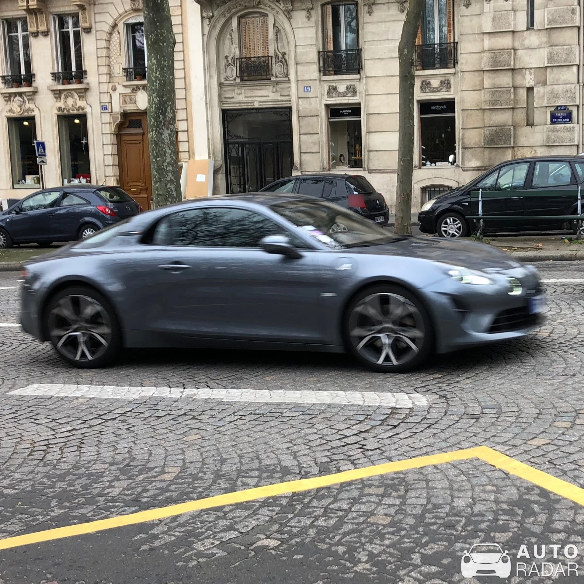 Alpine A110 spotted in Paris, France