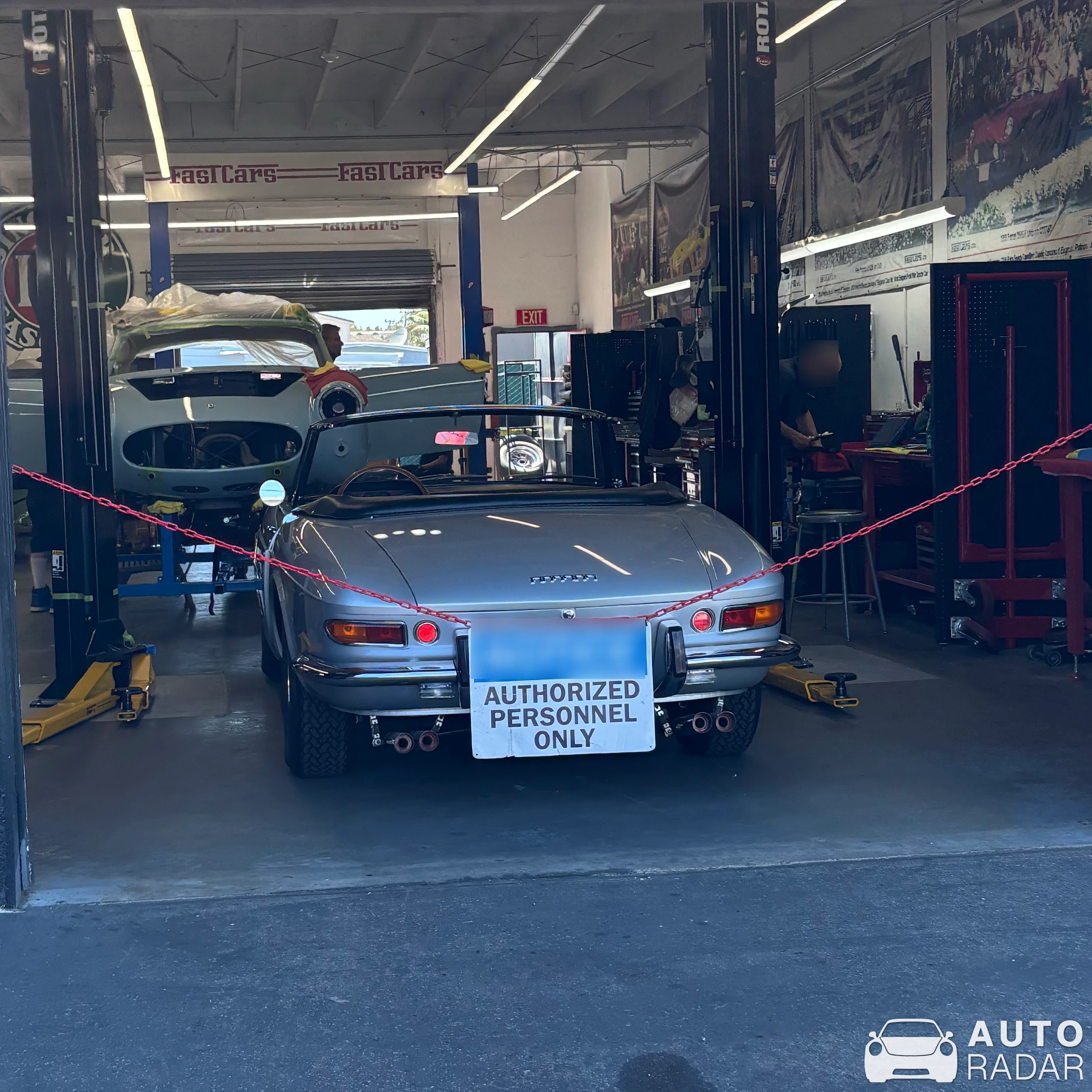 Ferrari 330 GTS spotted in Redondo Beach