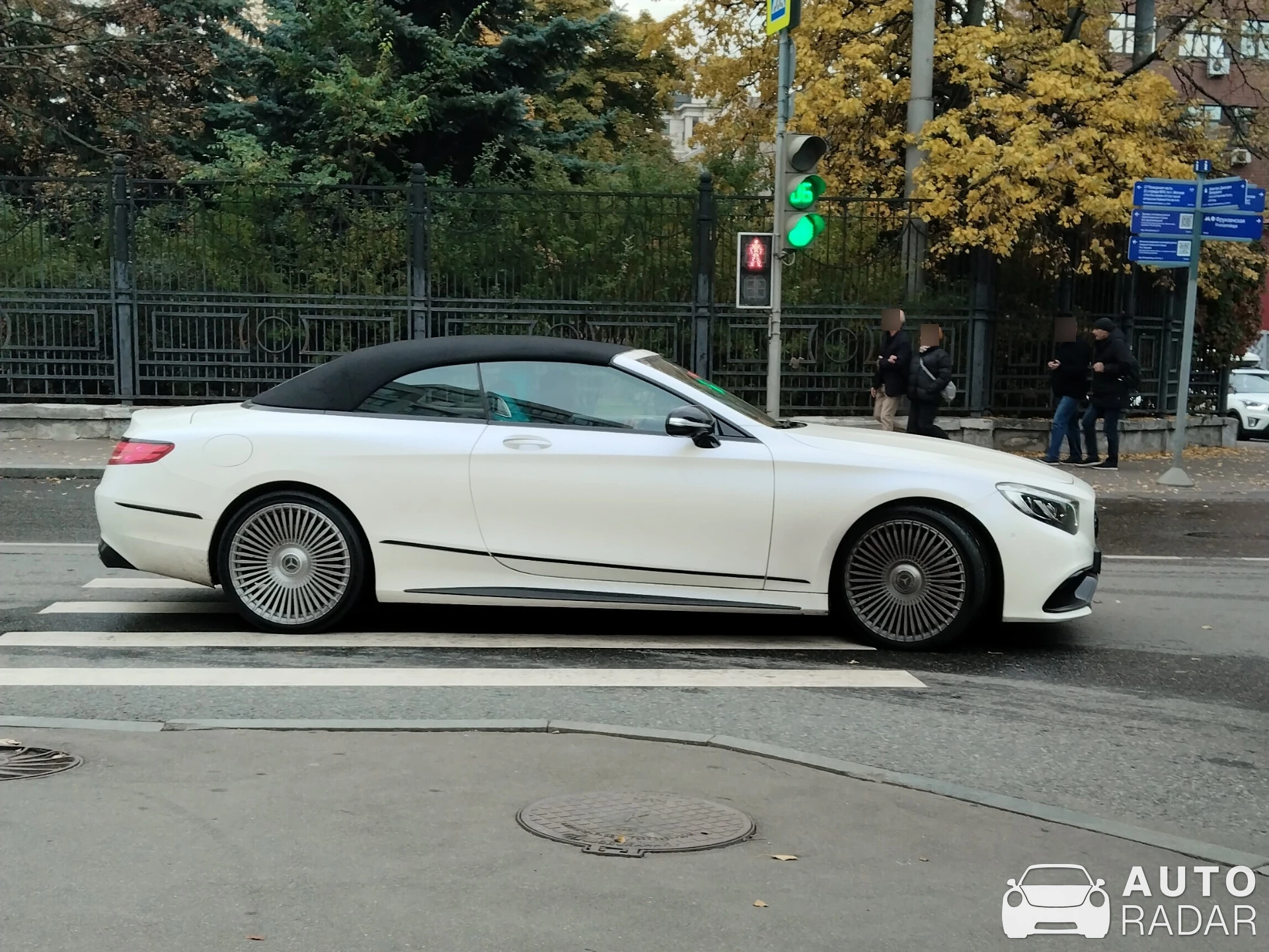 Mercedes-Benz S 63 AMG Coupé C217 spotted in Moscow