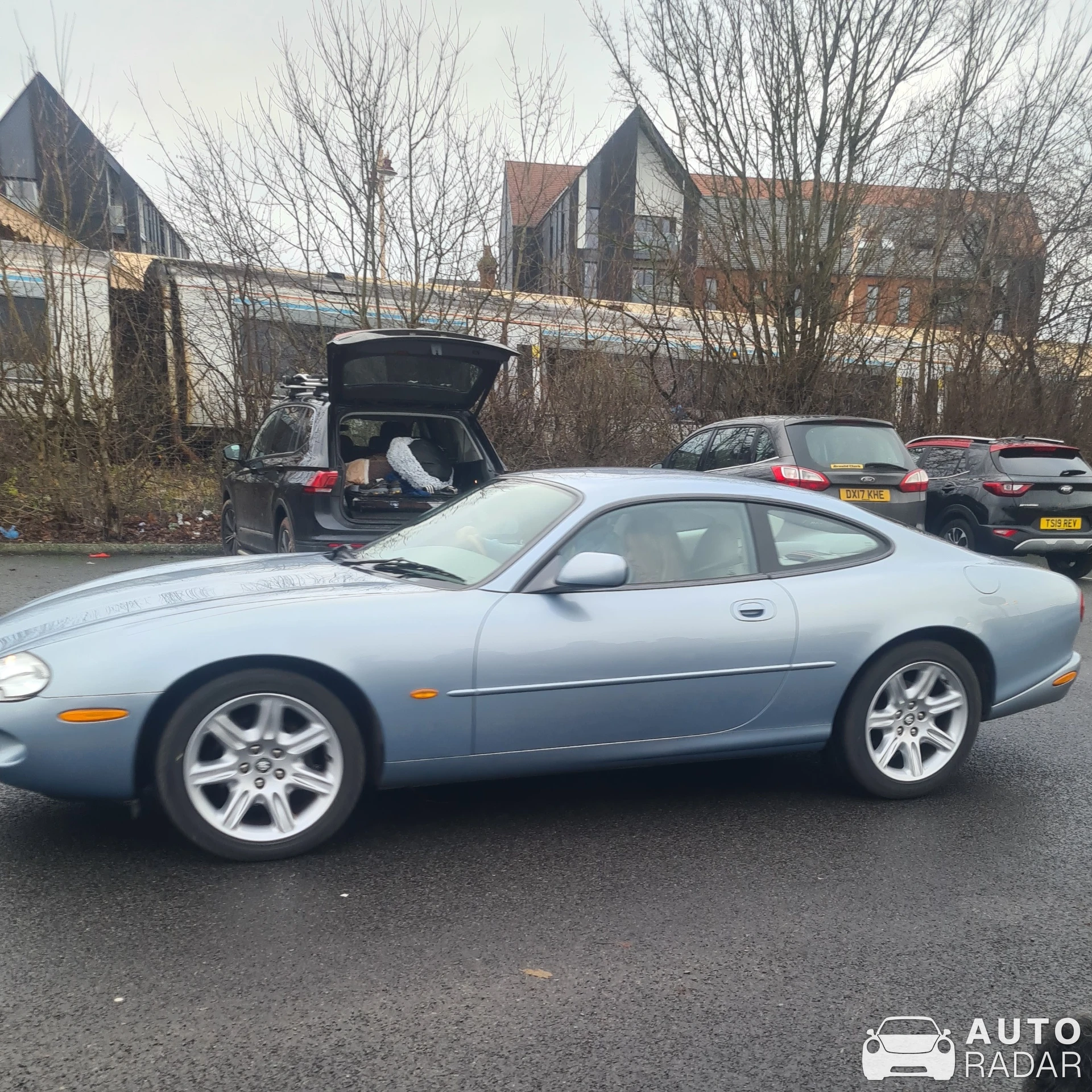 Jaguar XK8 spotted in Warwickshire, United Kingdom