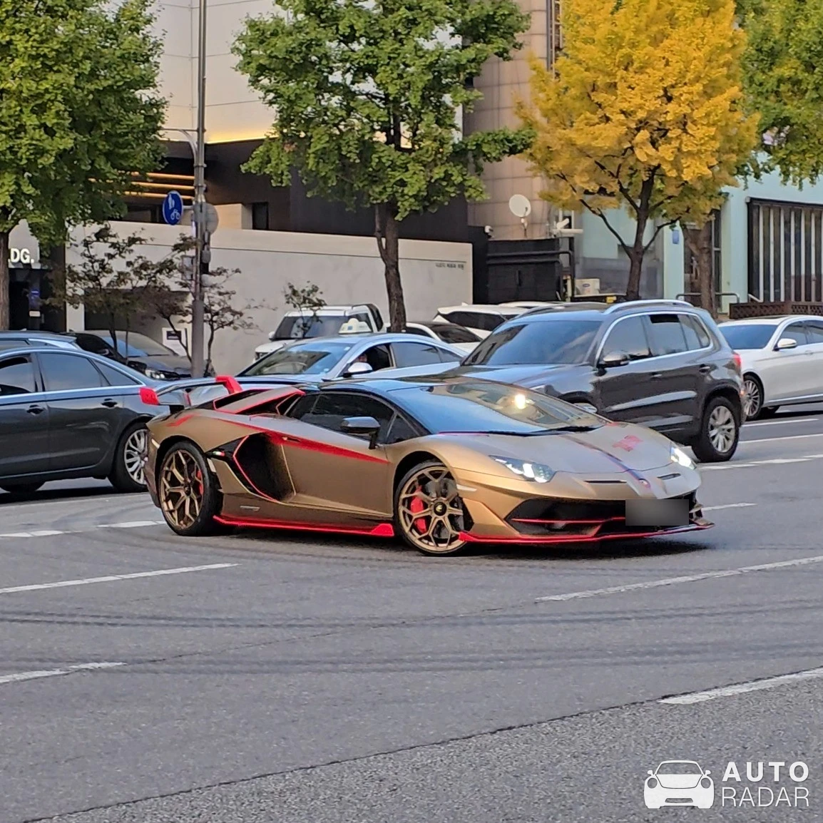 Lamborghini Aventador LP770-4 SVJ Roadster spotted in 강남구, 대한민국