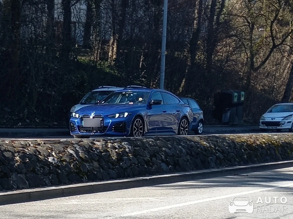 BMW i4 M50 2022 spotted in Annecy