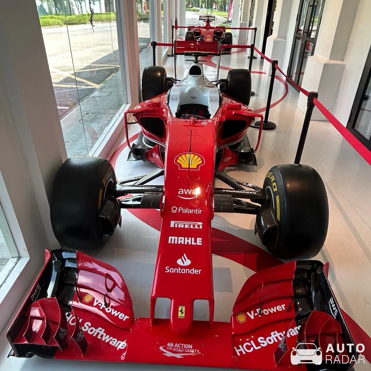 Ferrari SF15-T spotted in Singapore