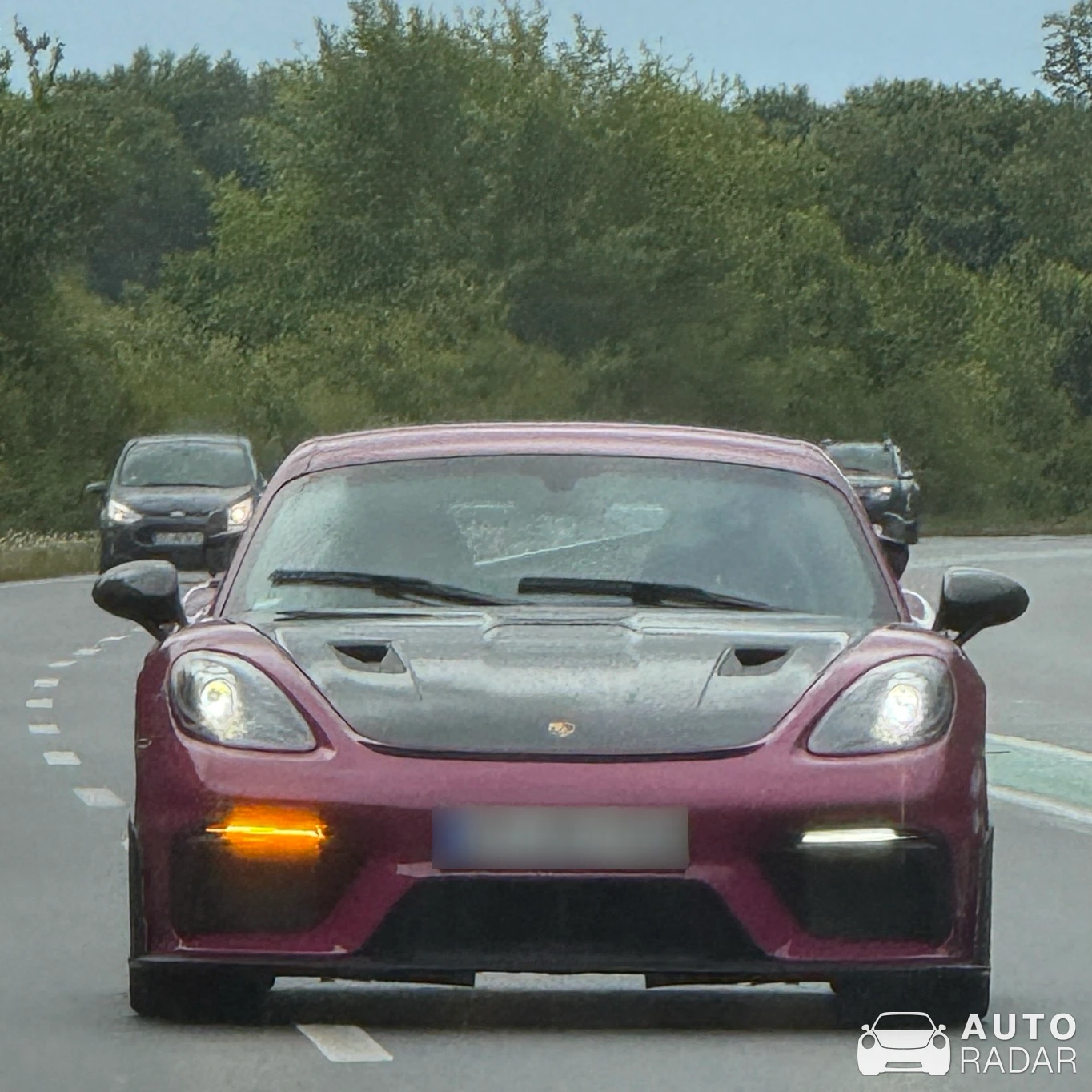 Porsche 718 Cayman GT4 RS spotted in Rosendahl