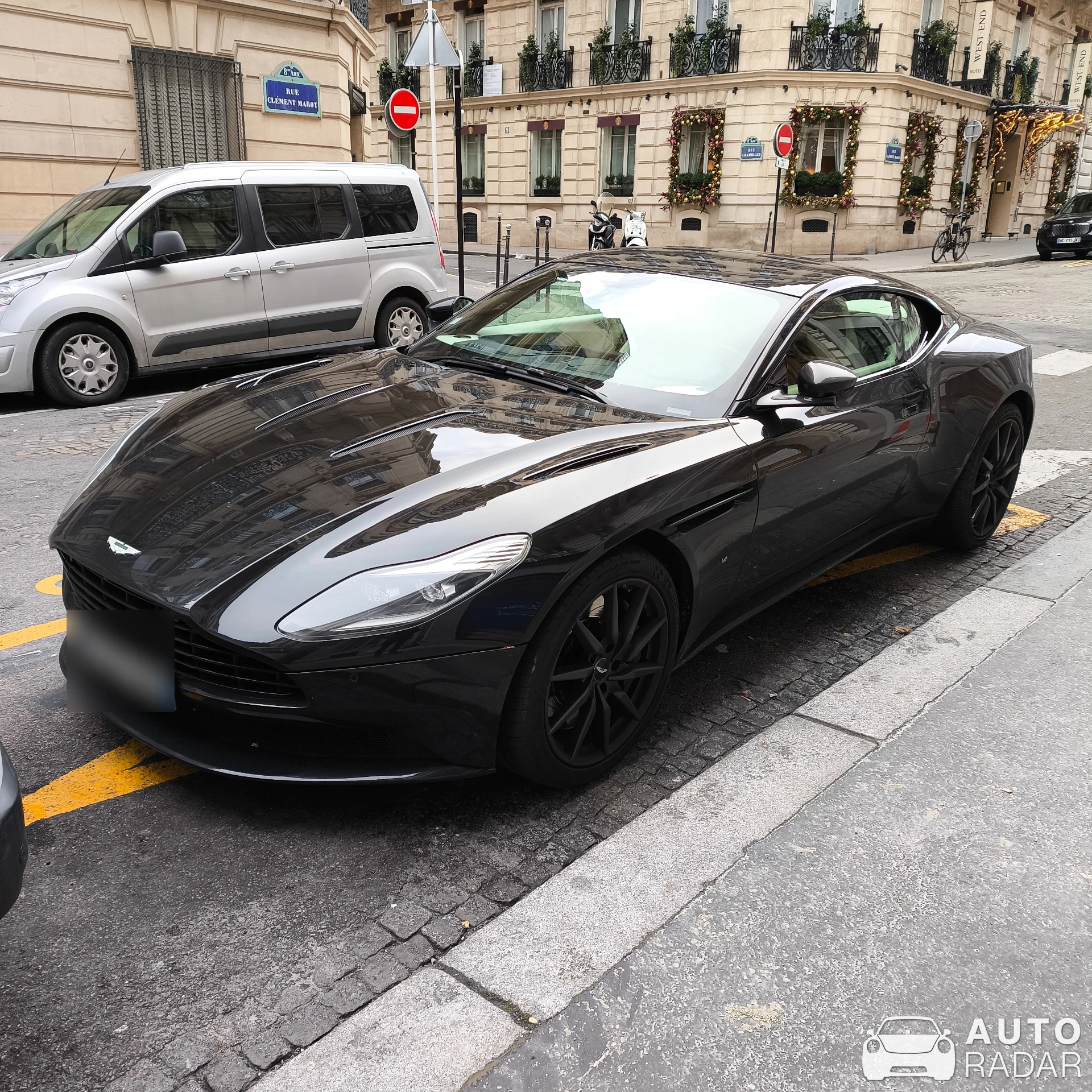 Aston Martin DB11 spotted in Paris, France