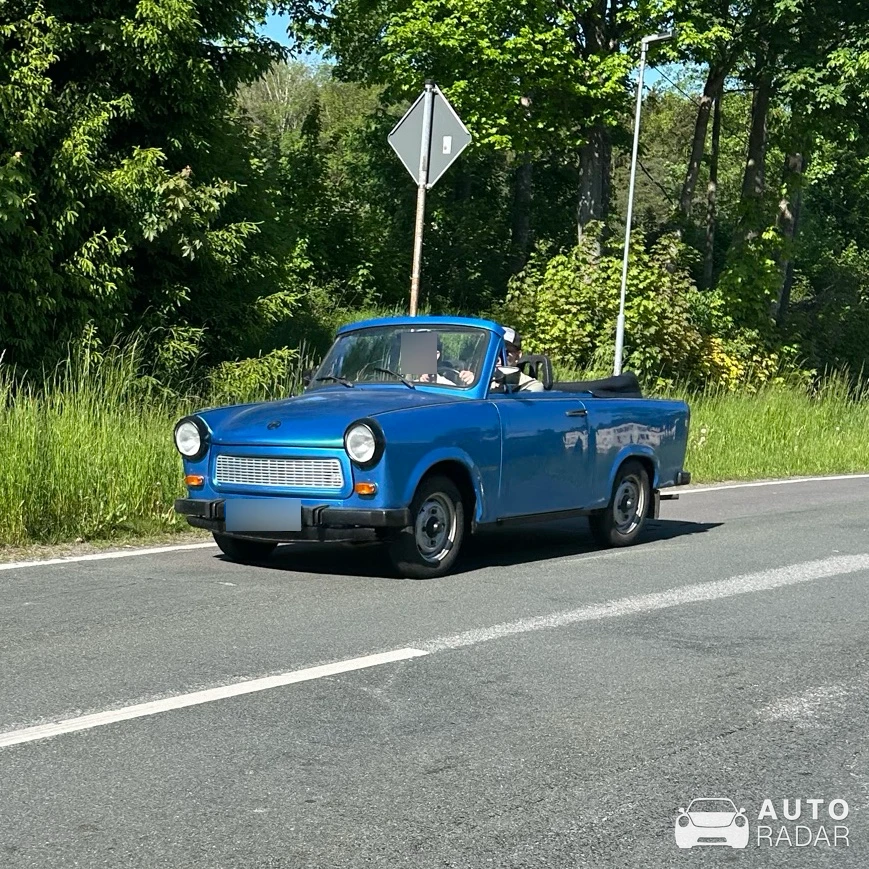 Trabant 601 Cabriolet spotted in Lößnitz