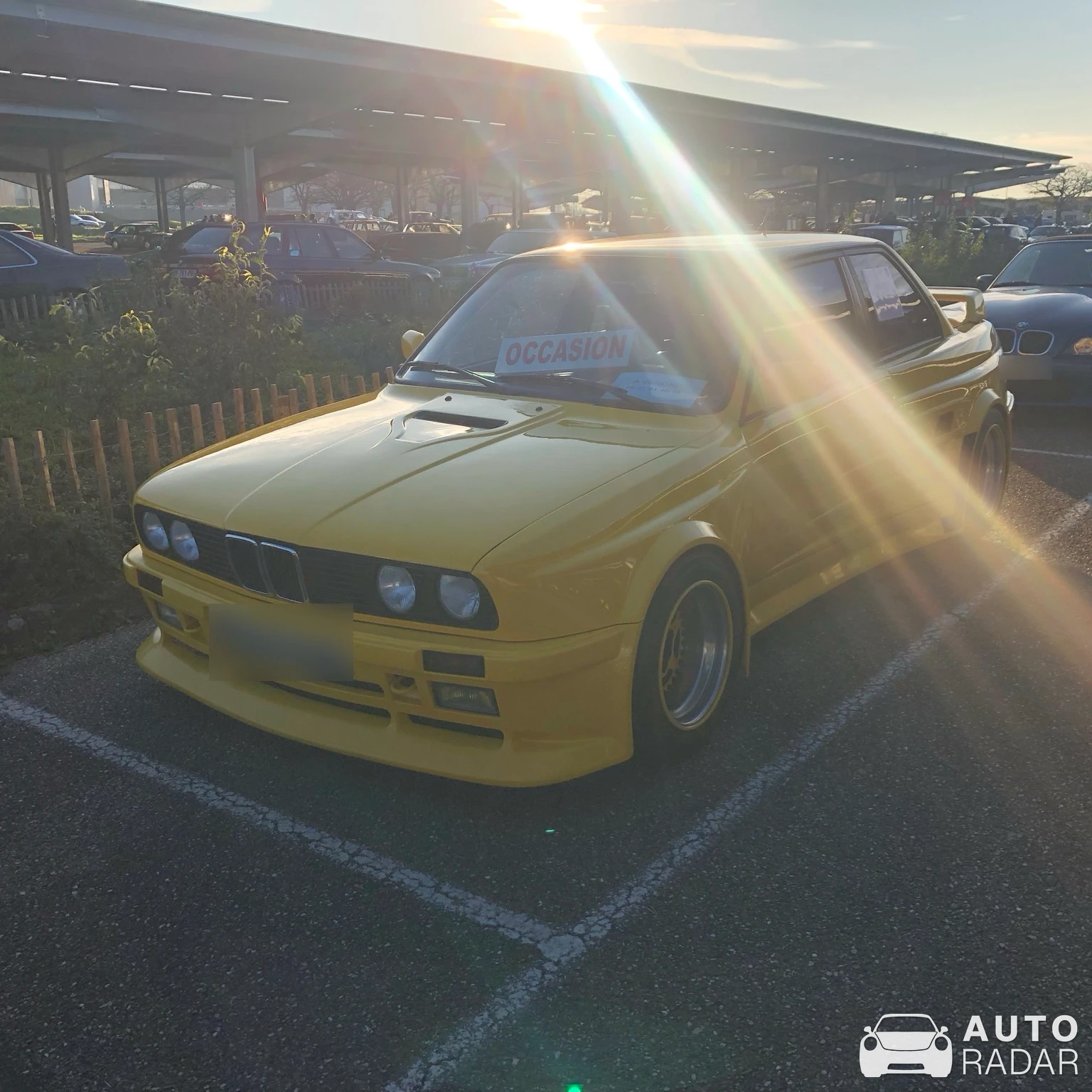 BMW 325i E30 Folger spotted in Vizille, France