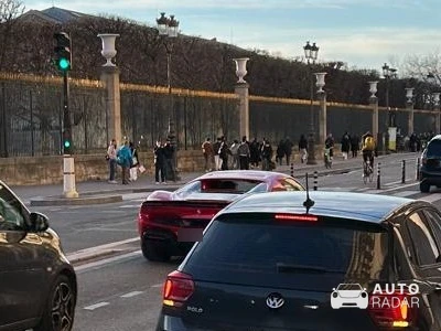 Ferrari 296 GTB spotted in Paris, France