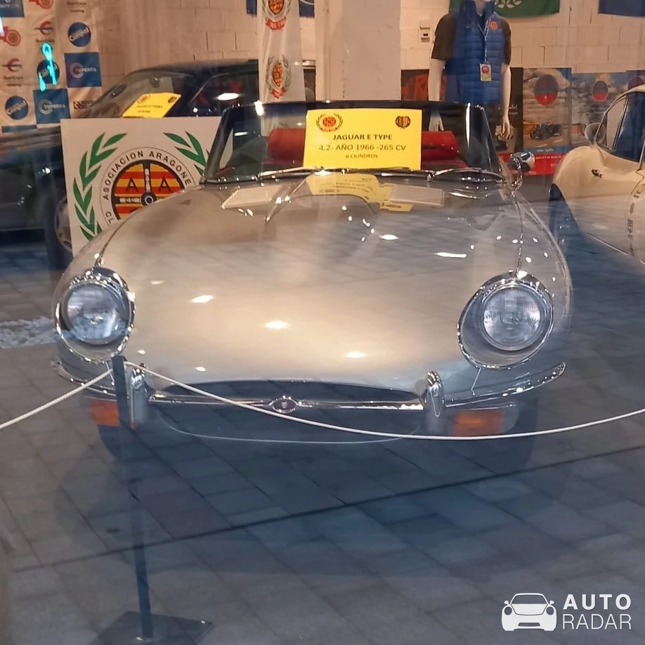 Jaguar E-Type spotted in Zaragoza, Spain