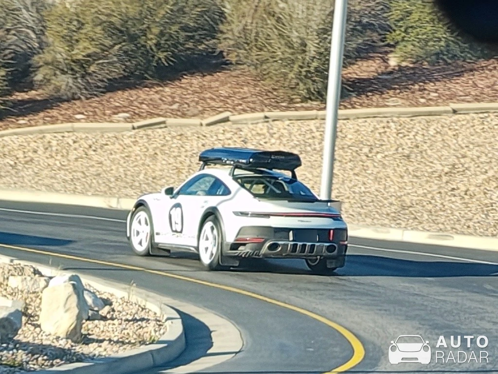 Porsche 992 Dakar spotted in Salt Lake City, United States
