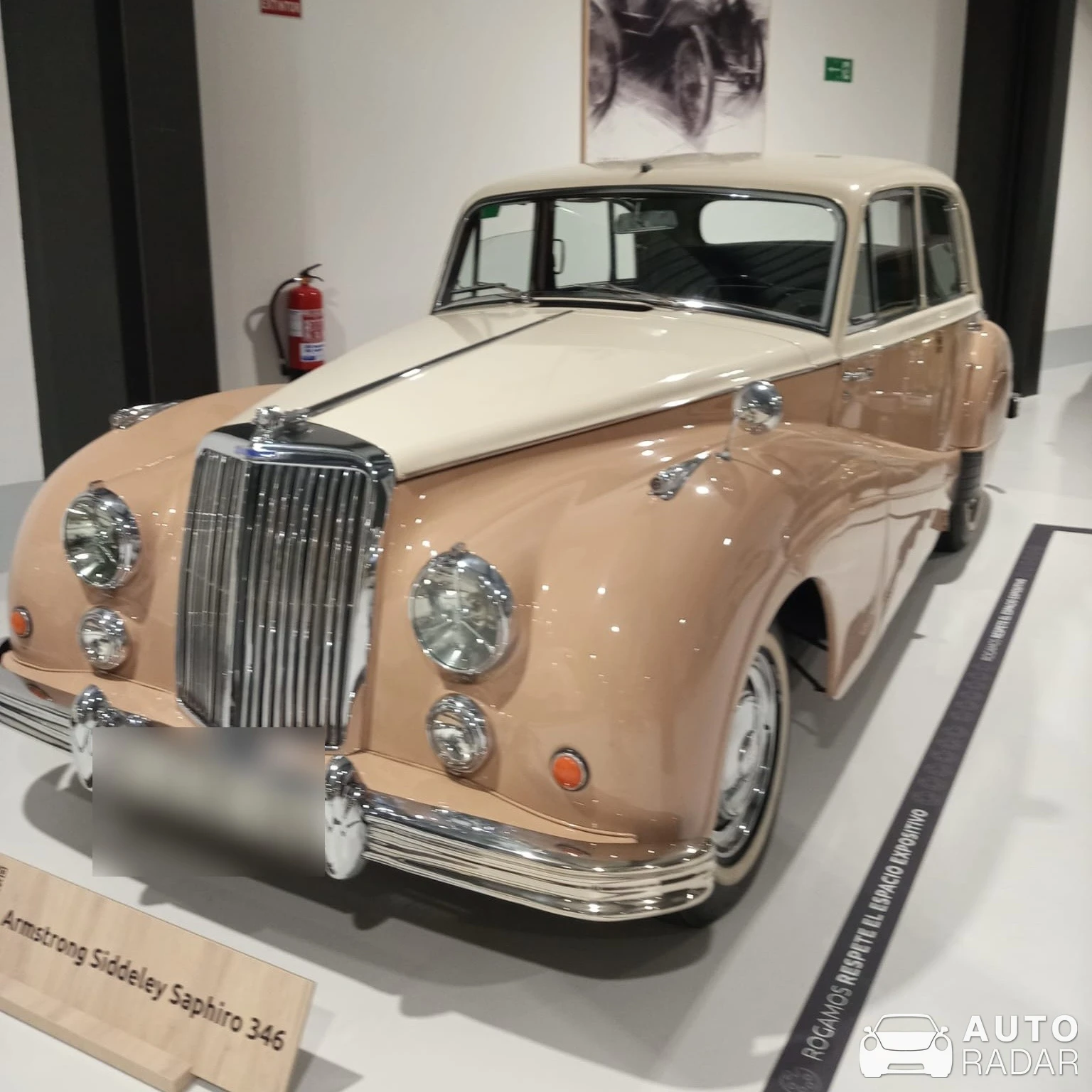 Armstrong Siddeley Star Sapphire spotted in Arteixo