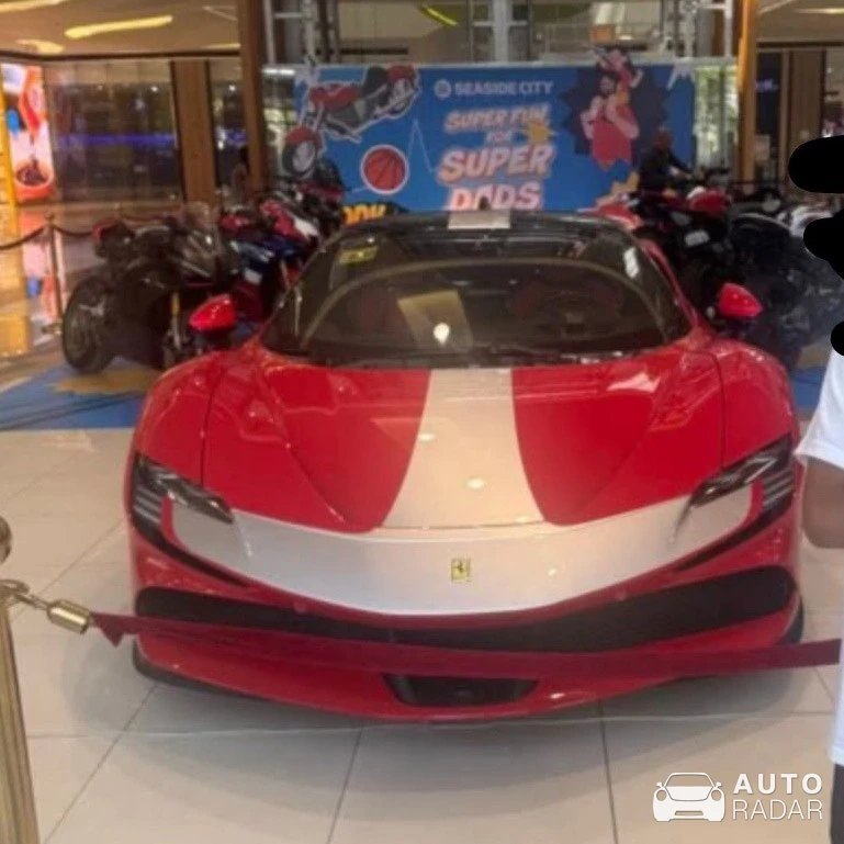 Ferrari SF90 Stradale Assetto Fiorano spotted in Cebu City, Philippines