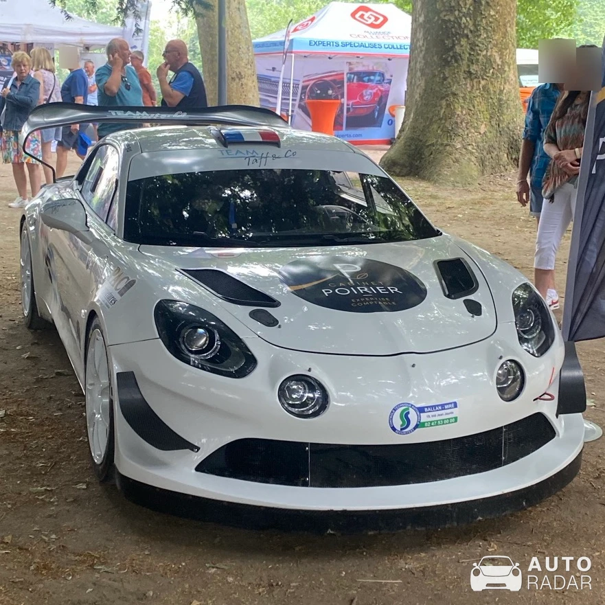 Alpine A110 GT+ spotted in Chinon