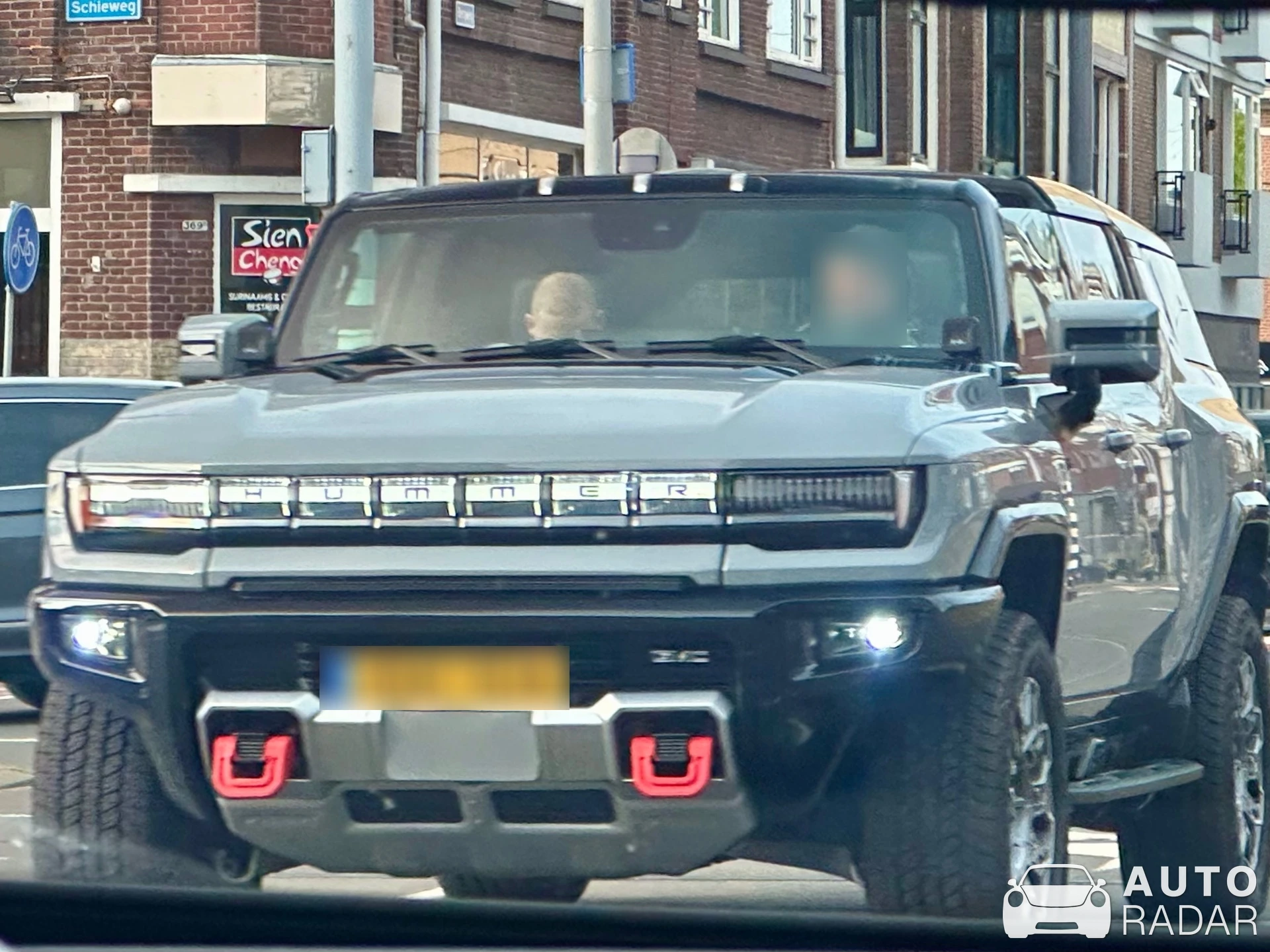 Hummer EV spotted in Rotterdam