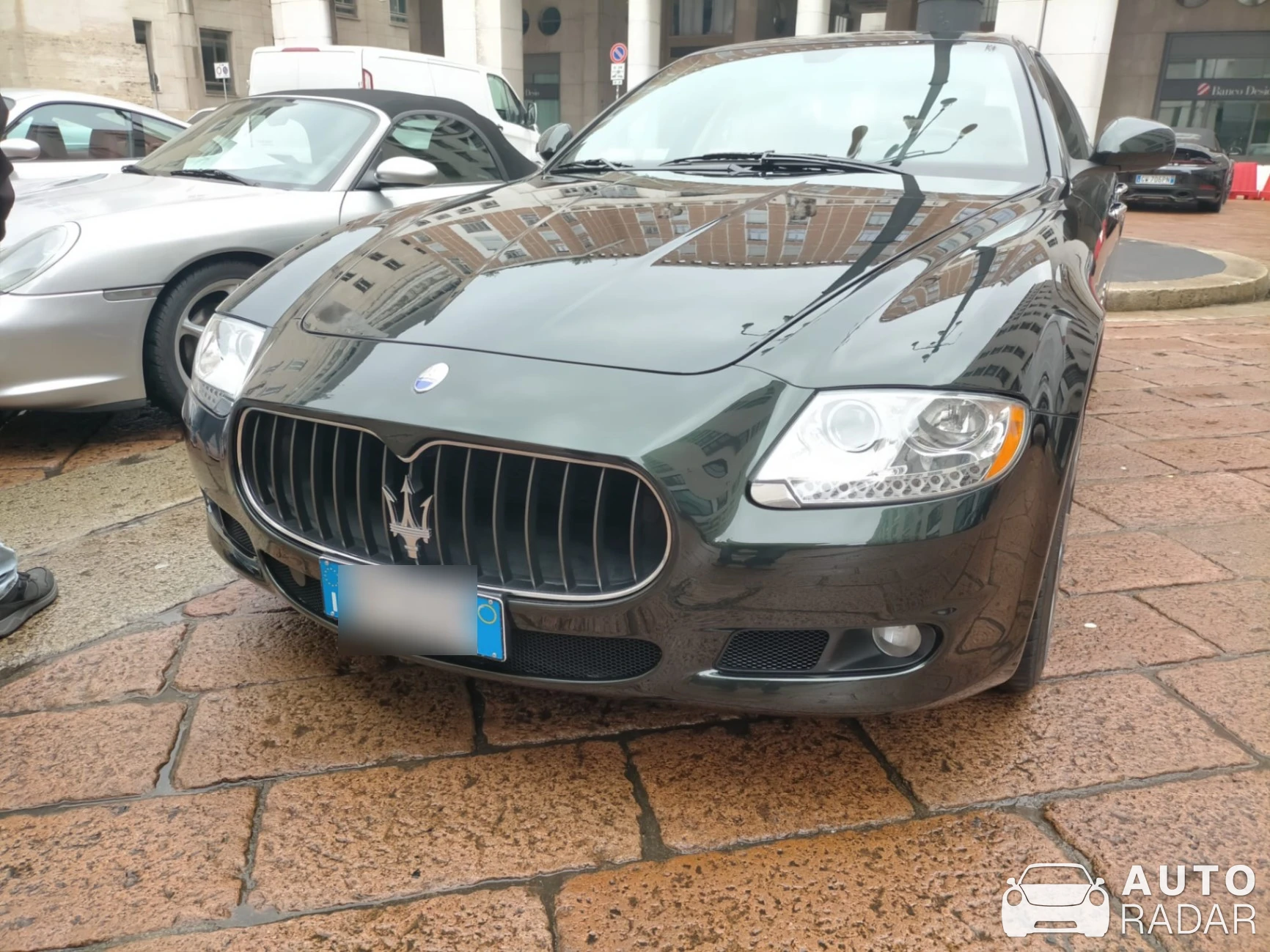 Maserati Quattroporte spotted in Milano, Italy
