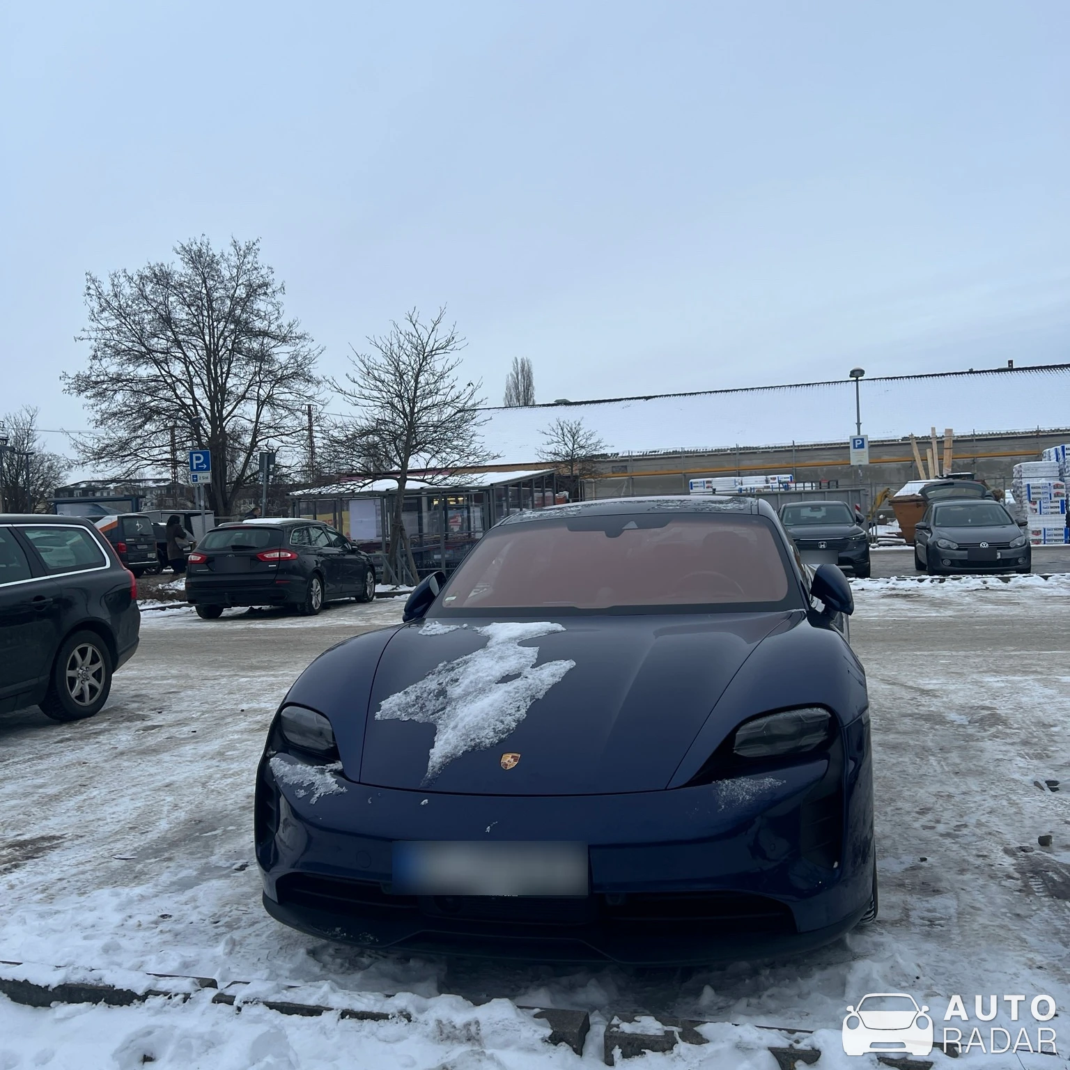 Porsche Taycan spotted in Słubice