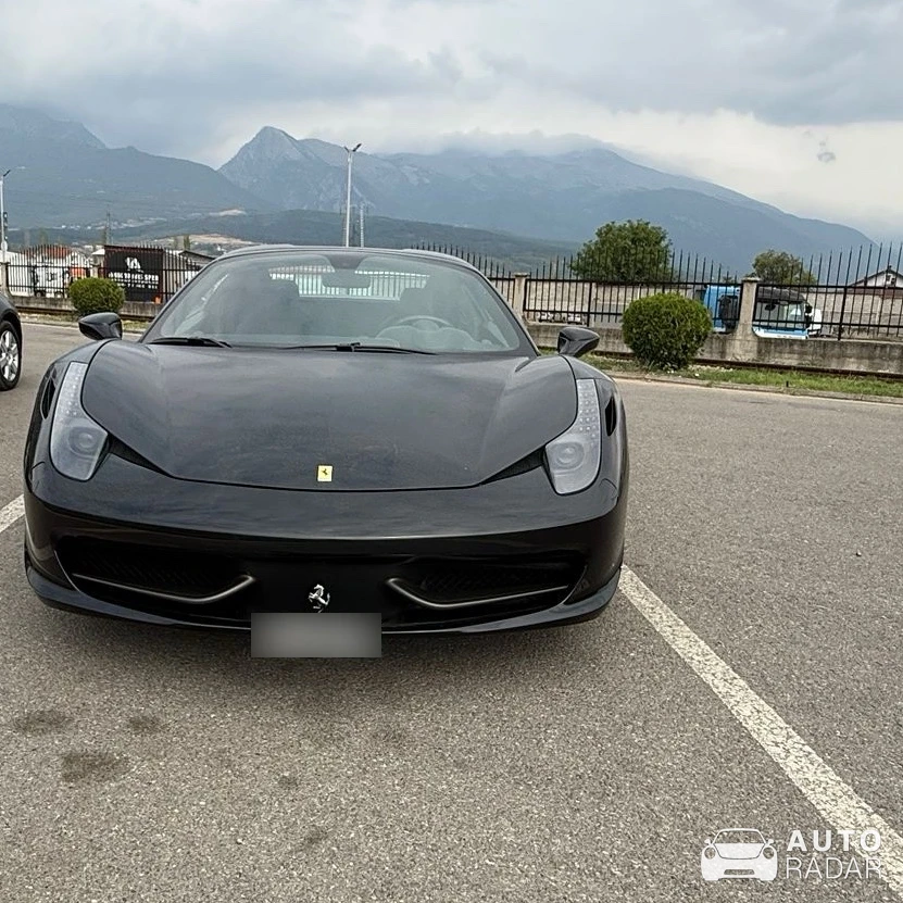 Ferrari 458 Spider spotted in Peja, Kosovo