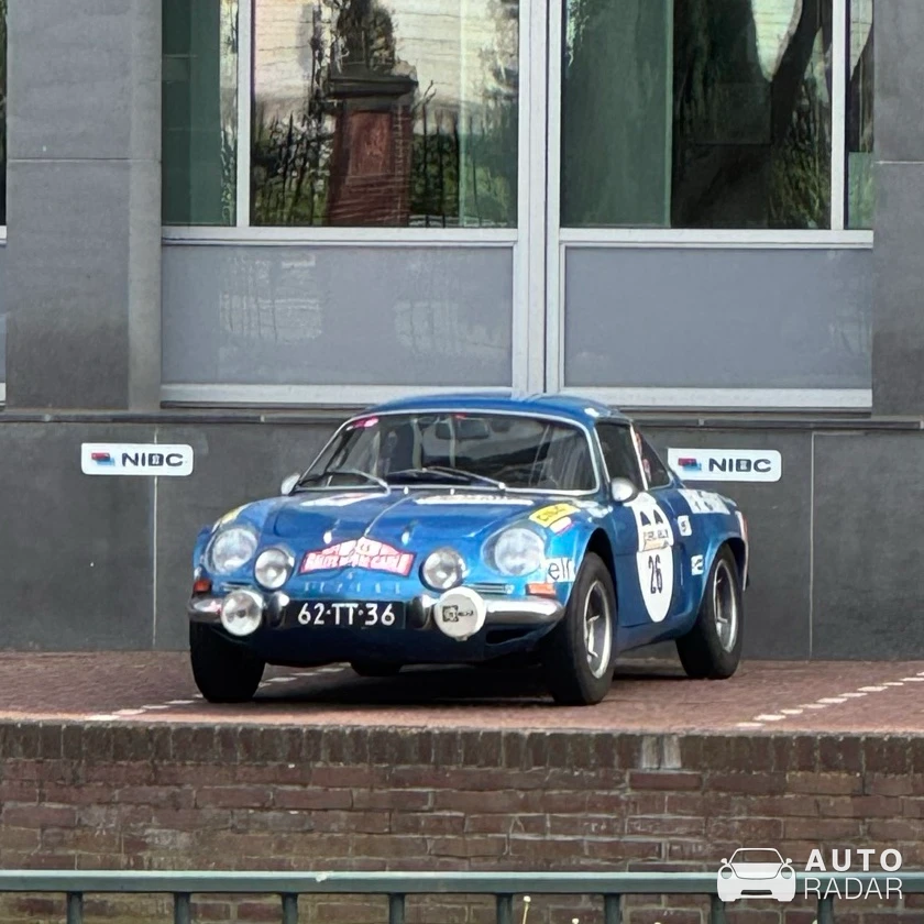 Alpine A110 1600 Group 4 Rallye spotted in Den Haag