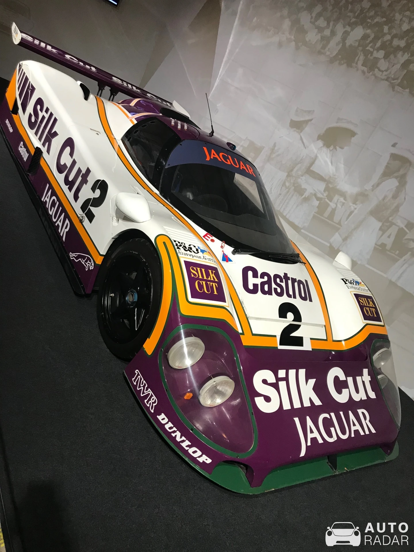 Jaguar XJR-15 spotted in Le Mans, France