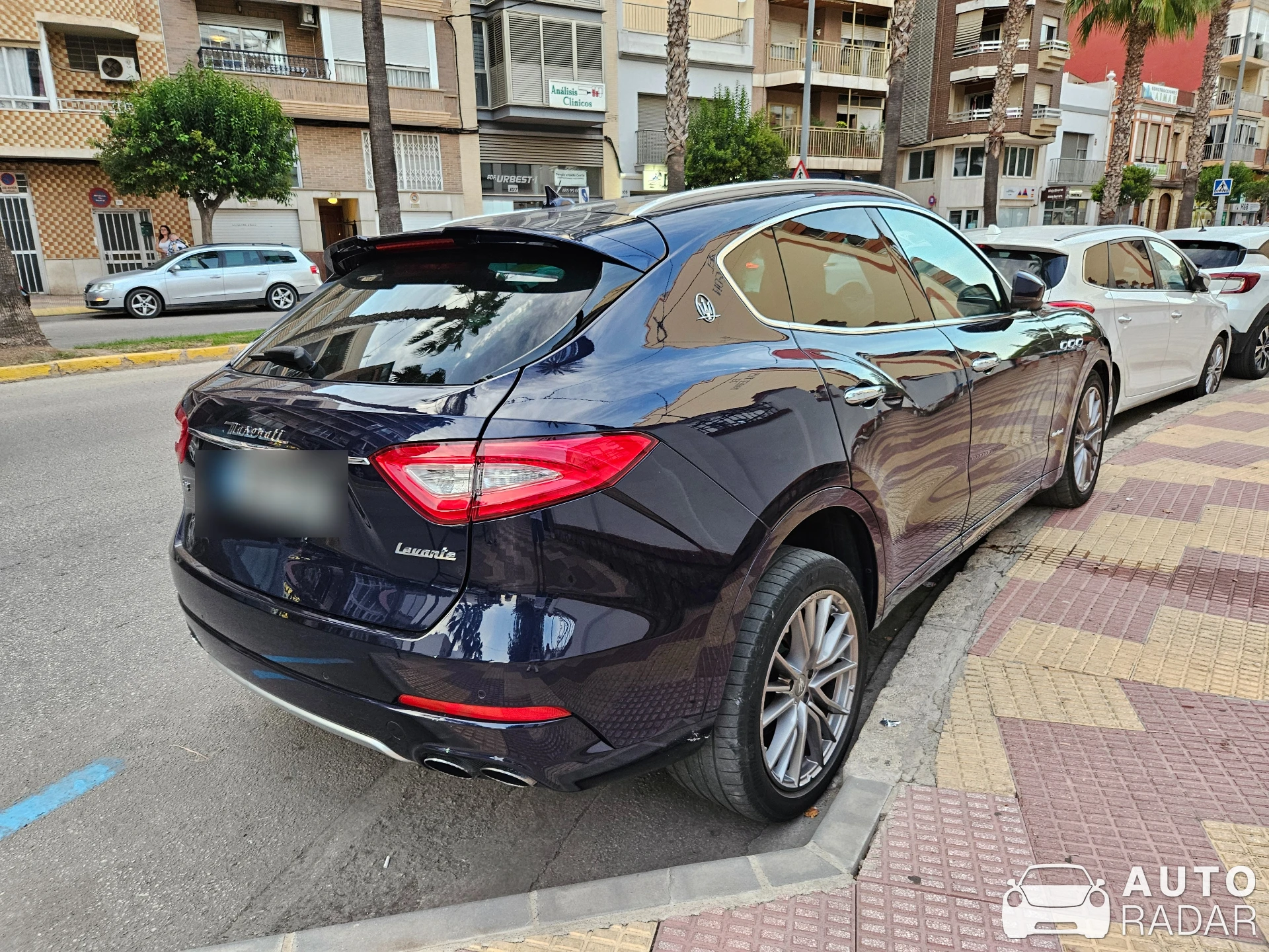 Maserati Levante spotted in Cullera, Spain
