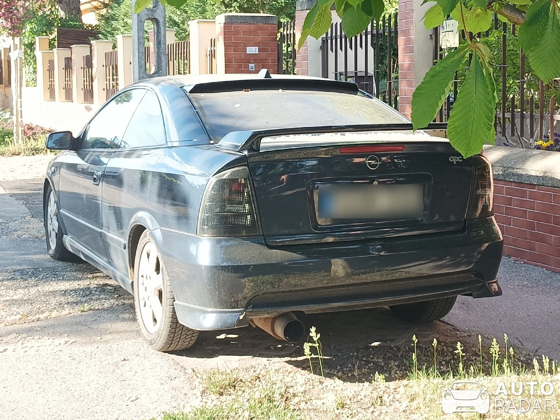 Opel Astra OPC spotted in Budapest