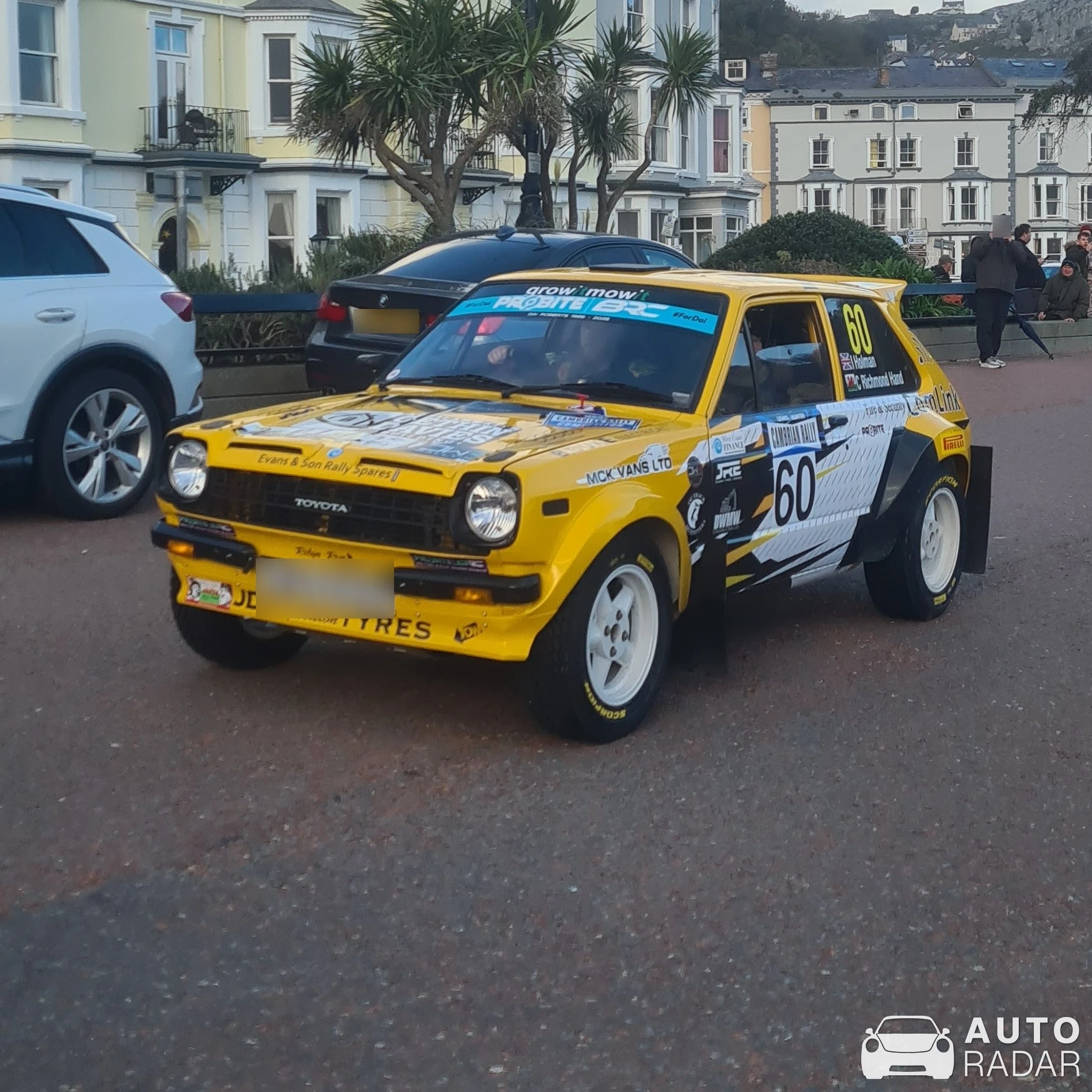 Toyota Starlet MK1 spotted in Llandudno