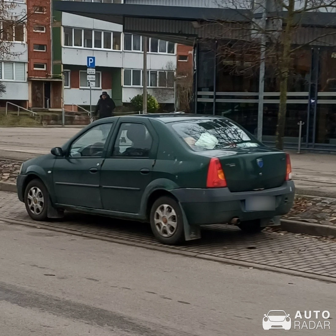 Dacia Logan spotted in Liepāja