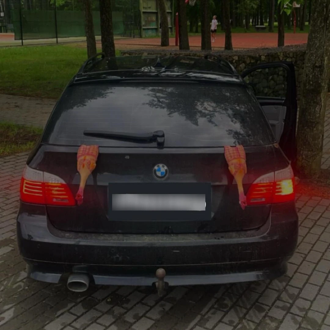 BMW 5 Series E61 spotted in Mažeikiai