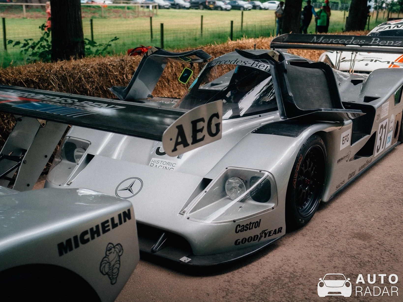 Sauber C9 spotted